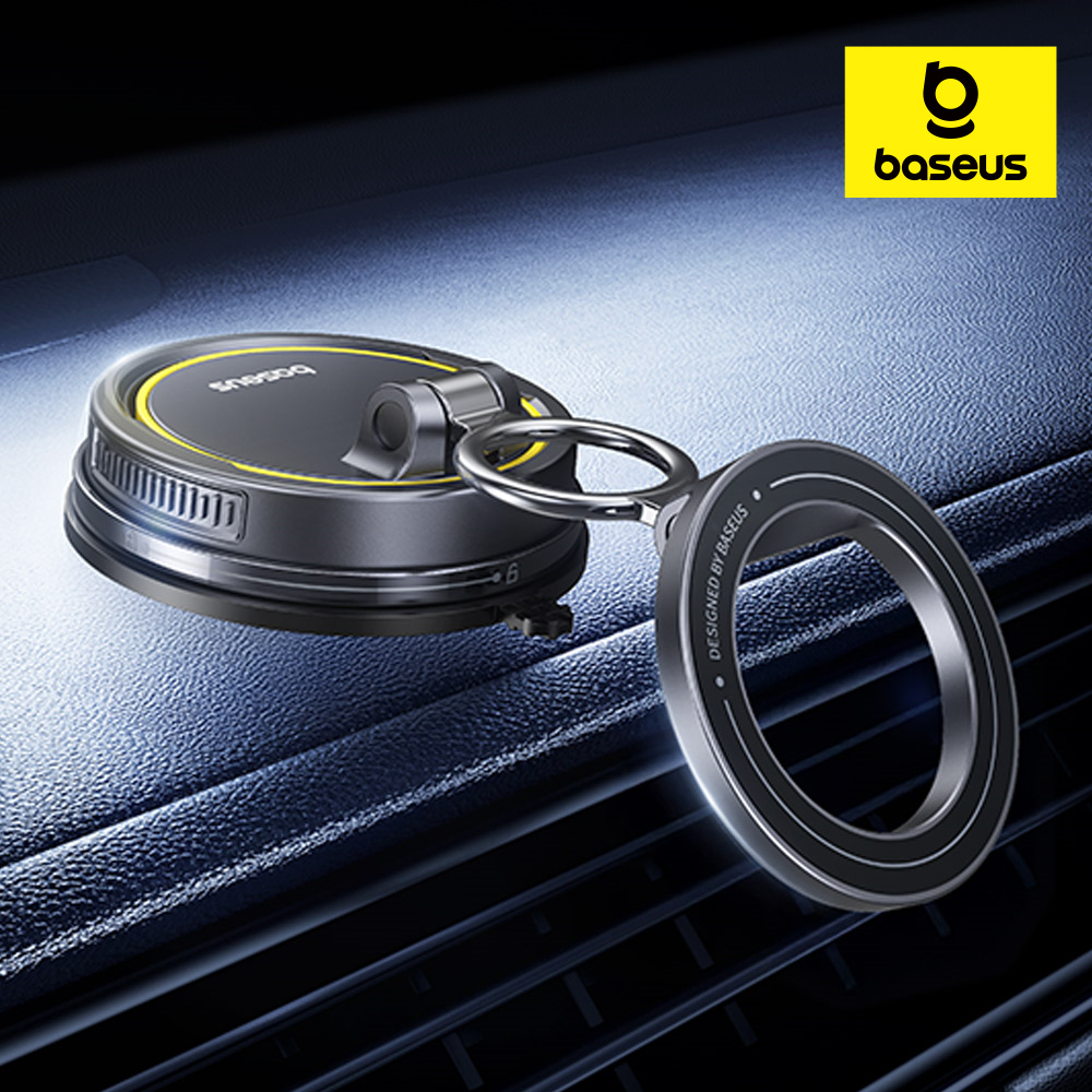 베이스어스 맥세이프 차량용 거치대 차량 핸드폰 휴대폰 마그네틱 자동차 대쉬보드 진공흡착 제품 이미지