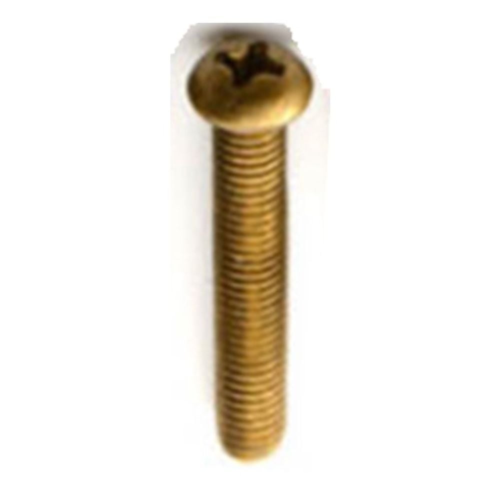 둥근머리나사 머신 황동 M4x12mm 1000개 - 상품 이미지