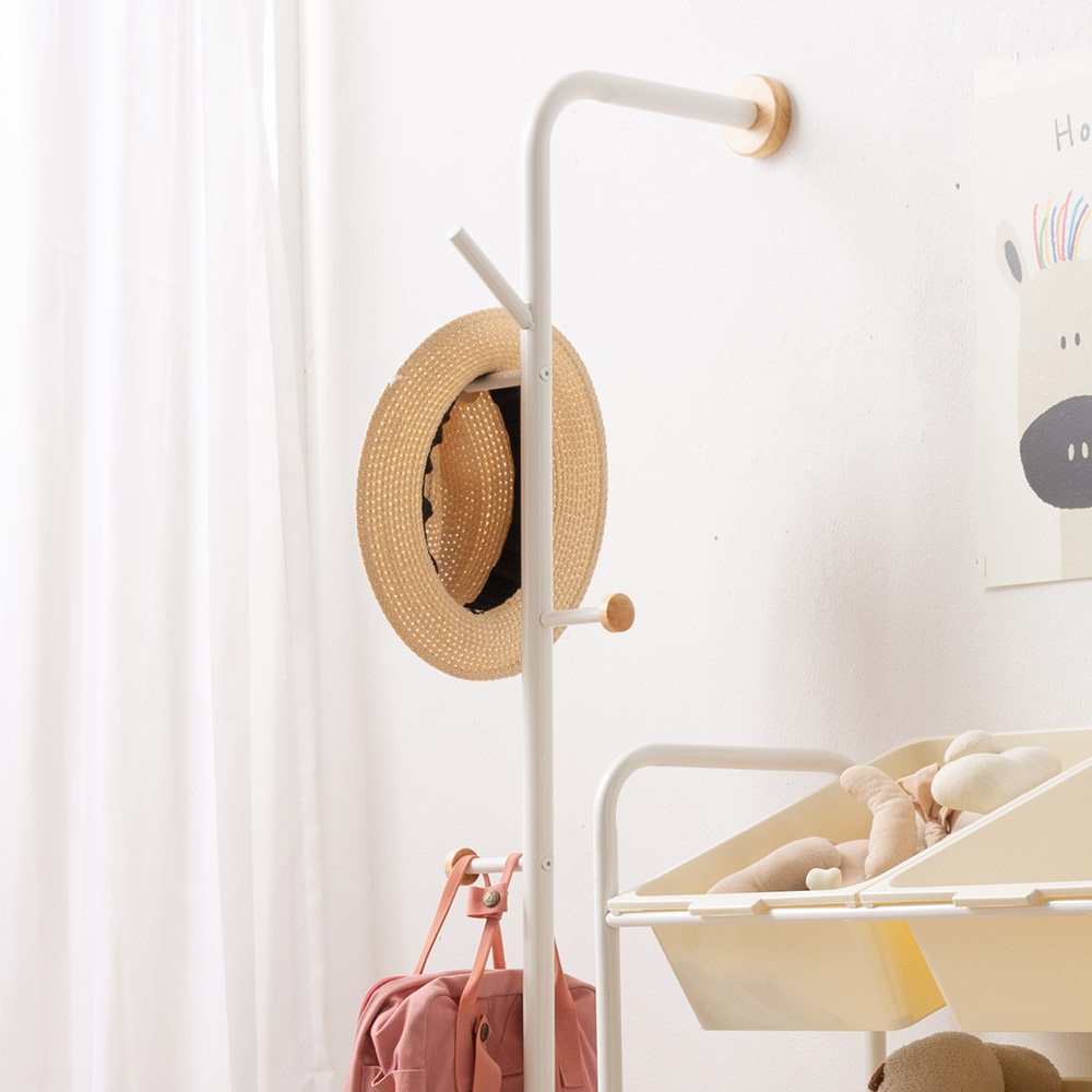 틈새행거 이동식 낮은행거 철제 미니 스탠드옷걸이