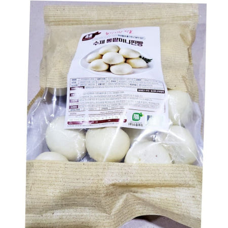 즉석식품 칠성시장 명물수제통팥미니찐빵(50g x20개 1K) X6