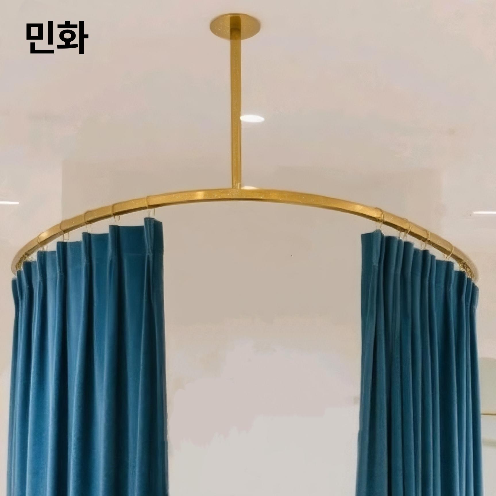 피부샵 베드 칸막이 병원 커튼 프레임 파티션 가림막 - 상세 이미지 2