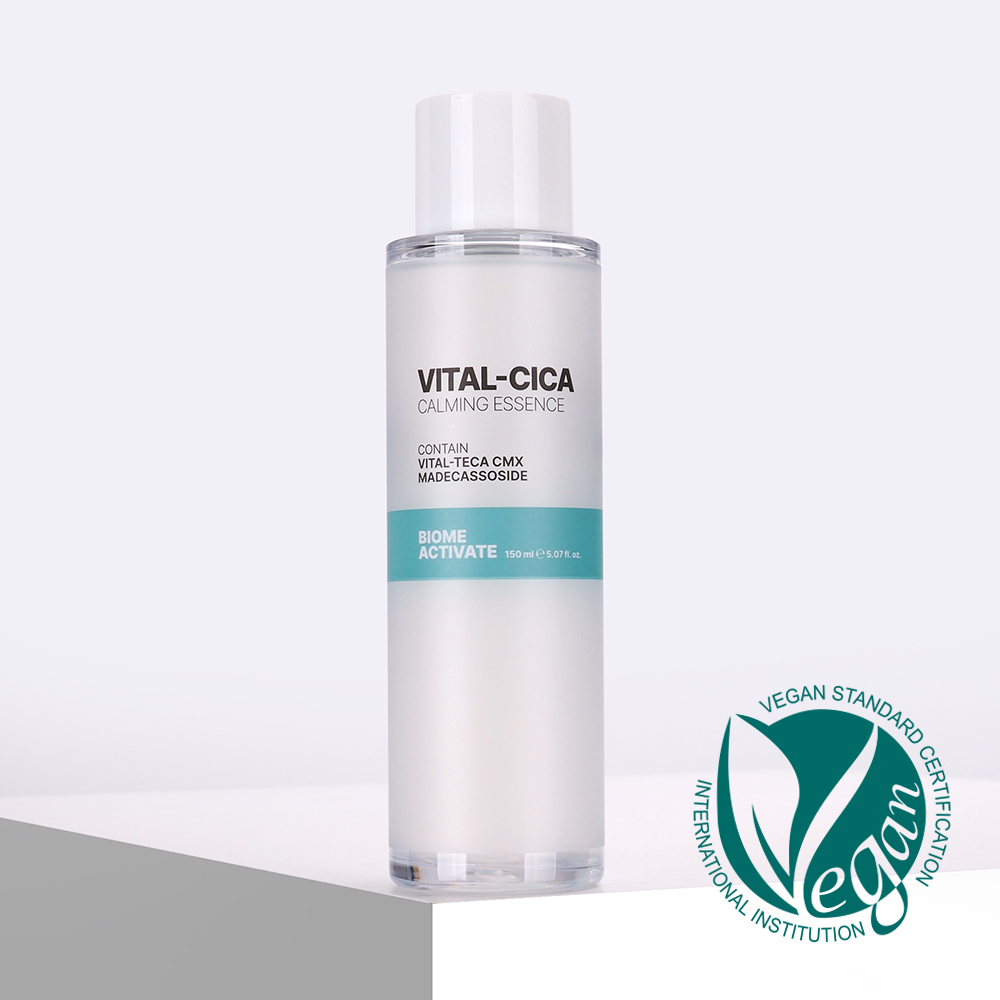 [바액] 바이탈 시카 카밍 에센스 [150ml] 마데카소사이드 TECA 알란토인 센텔라정량추출물 병풀 피부진정 퍼스트에센스 트러블케어 수분장벽 이미지 4