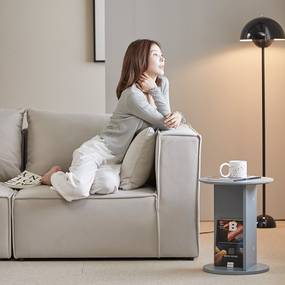 [무료배송] 오브유 1인용 아쿠아텍스 패브릭 모듈 소파 코너형1