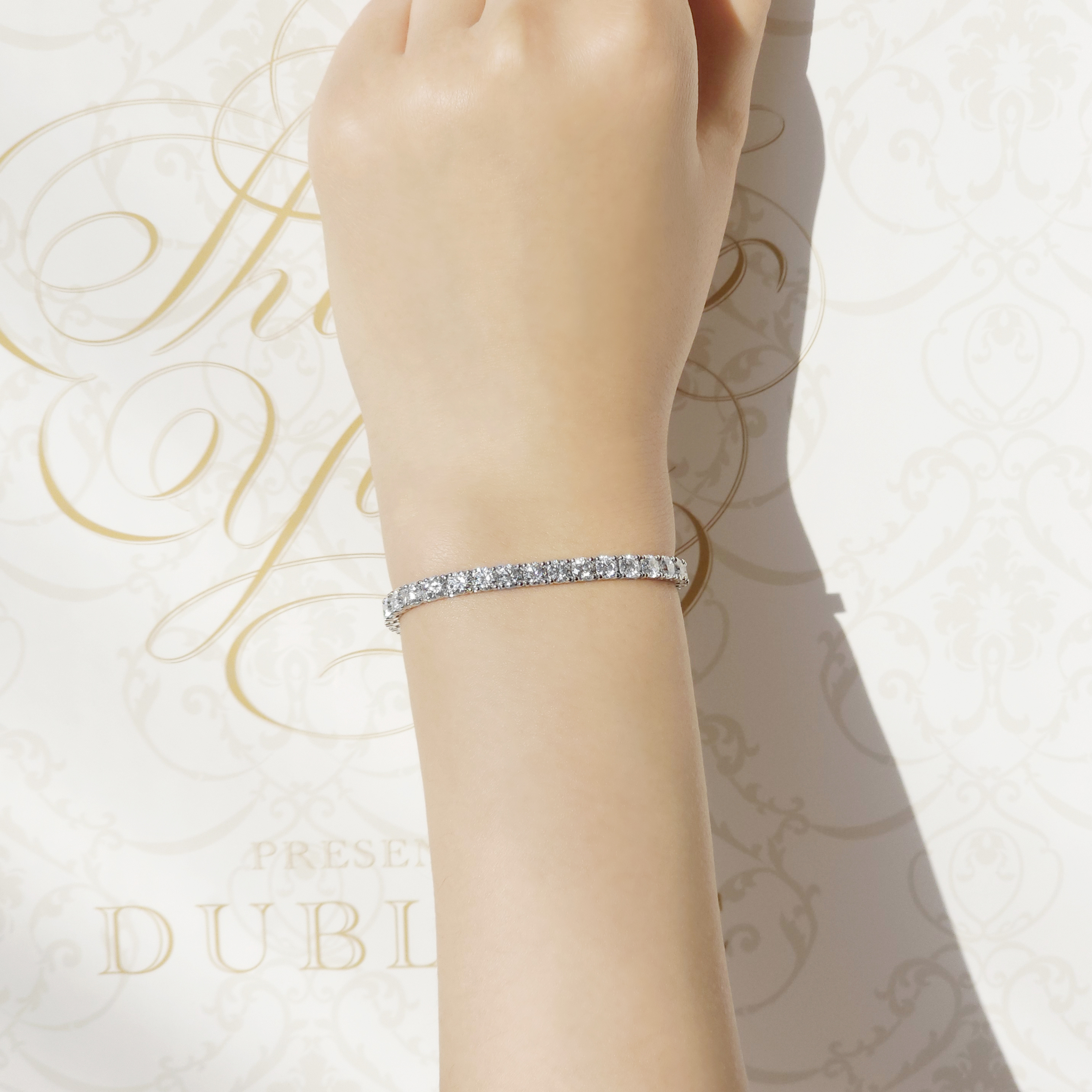 랩다이아 테니스팔찌 3부 고퀄리티 랩다이아몬드 14k 18k - 상세 이미지 4
