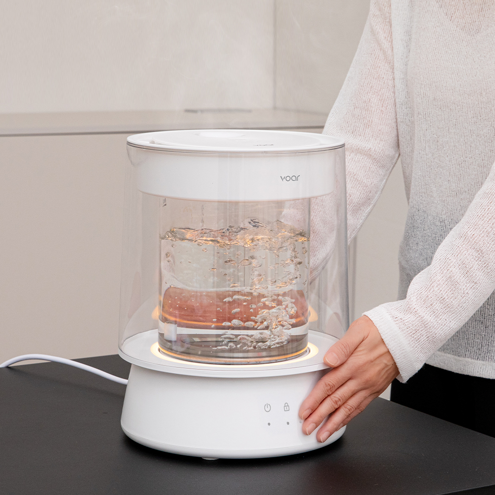 보아르 더글라스 신생아 가열식 가습기 따뜻한공기 내부 316스텐 통 분리세척 물멍 아기