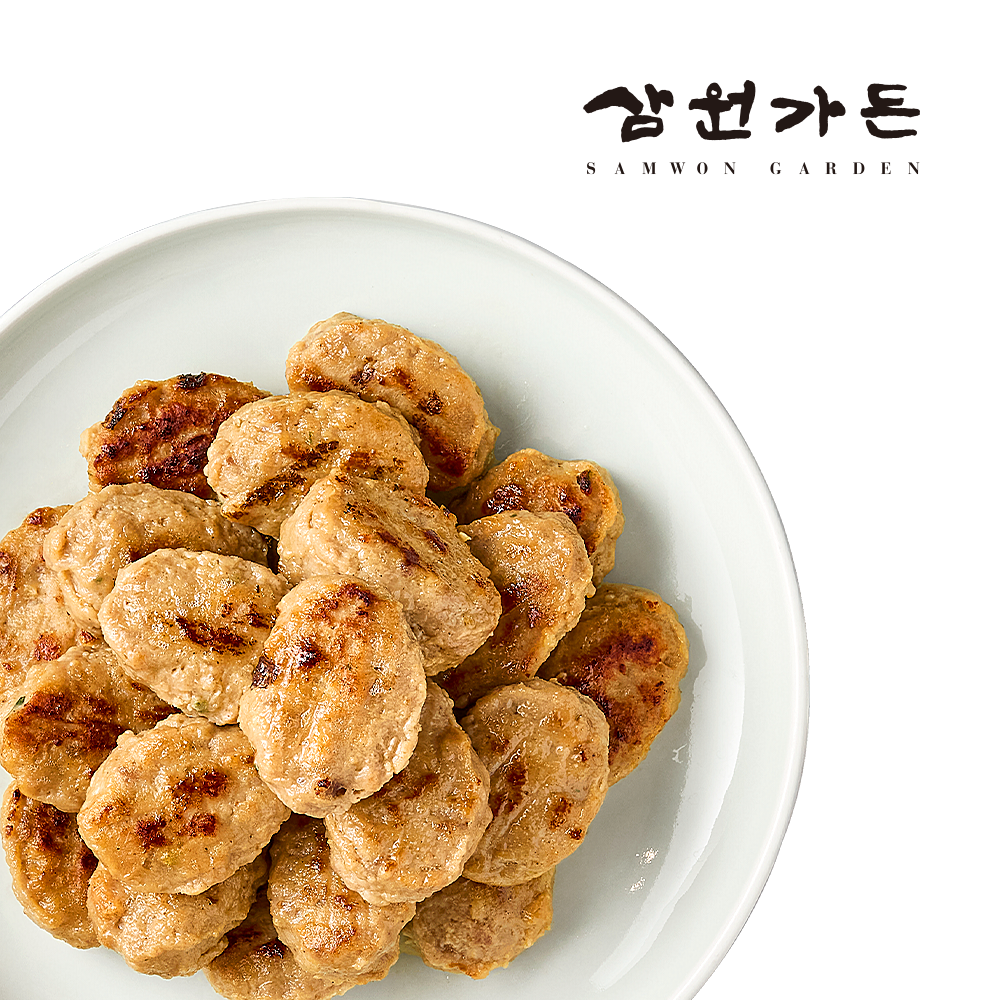 [삼원가든] 한돈 한입 떡갈비 500g, 5 - 상품 이미지