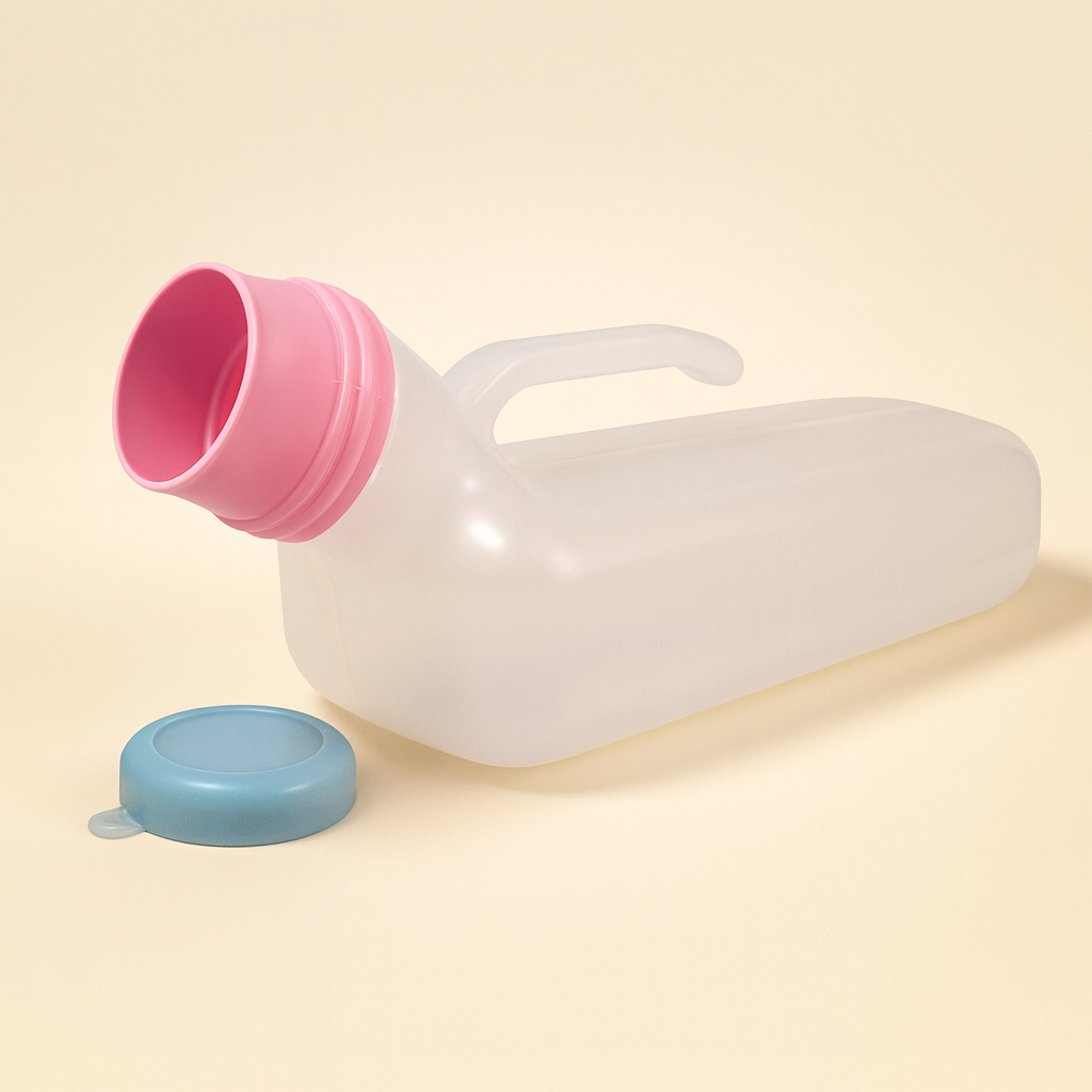 간이변기 HD-UM-001 남자 이동식 소변기 휴대용 소변통 간병용 오줌통 캠핑 복지용구