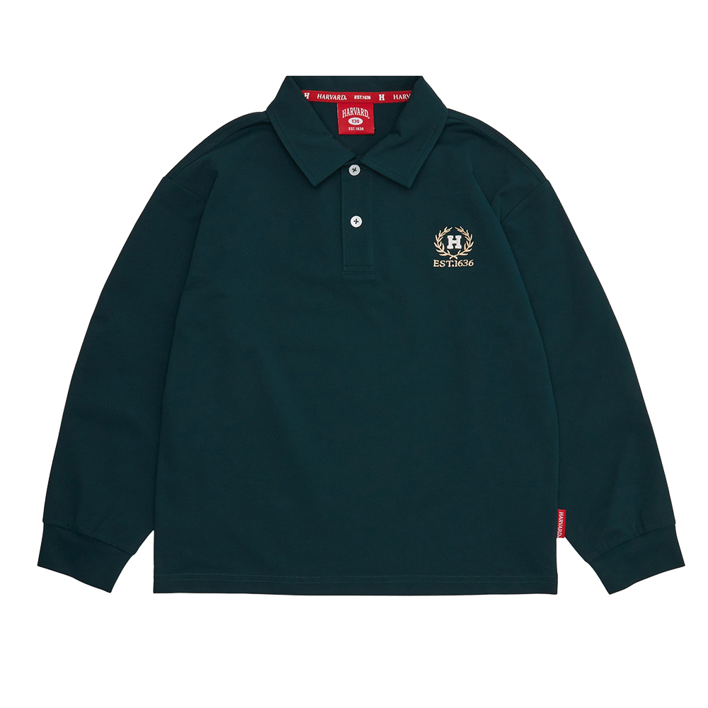 하버드키즈 H로고 베이직 카라 티셔츠 B5S030 - 상세 이미지 4