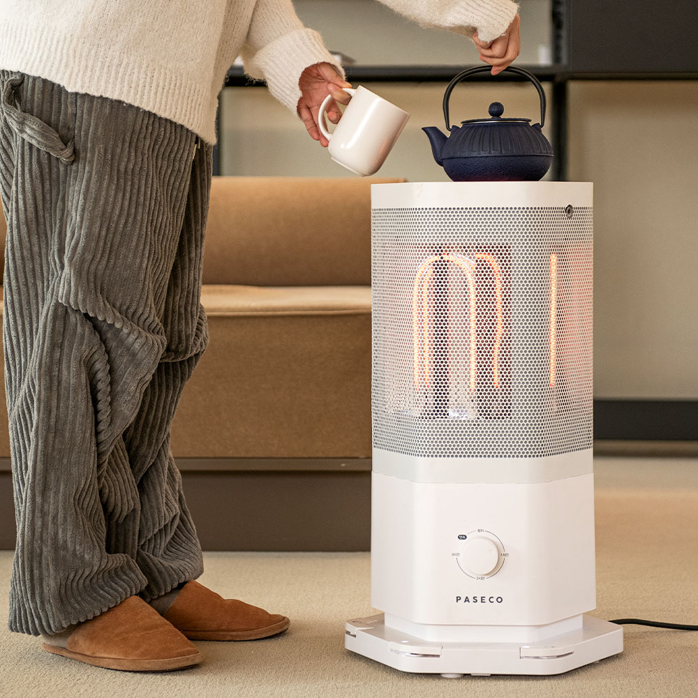 파세코 전기히터 칠방난로 카본 가정용 사무실 발터치 난방기 오방난로