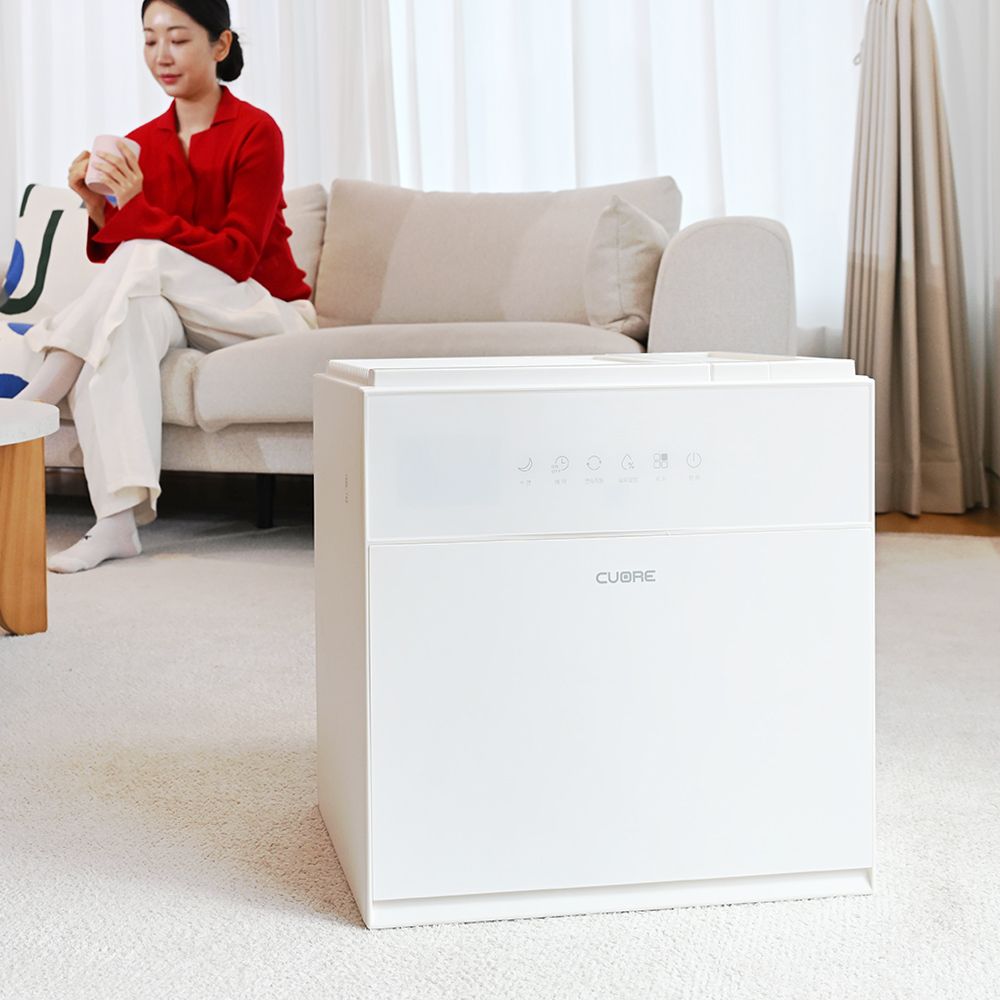 쿠오레 자연 증발 기화식 가습기 대용량 가습기 CHD-E15W