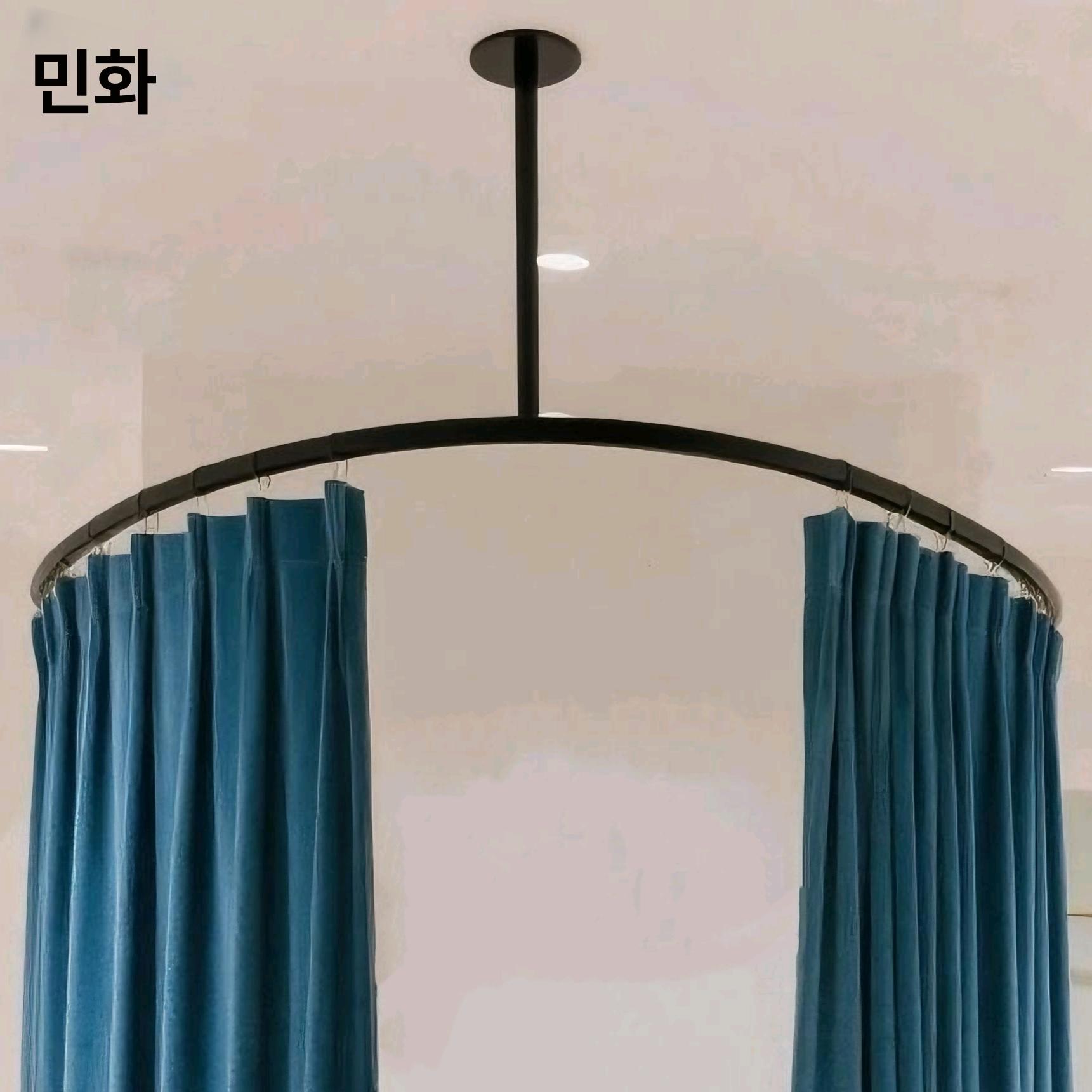 피부샵 베드 칸막이 병원 커튼 프레임 파티션 가림막 - 상세 이미지 3