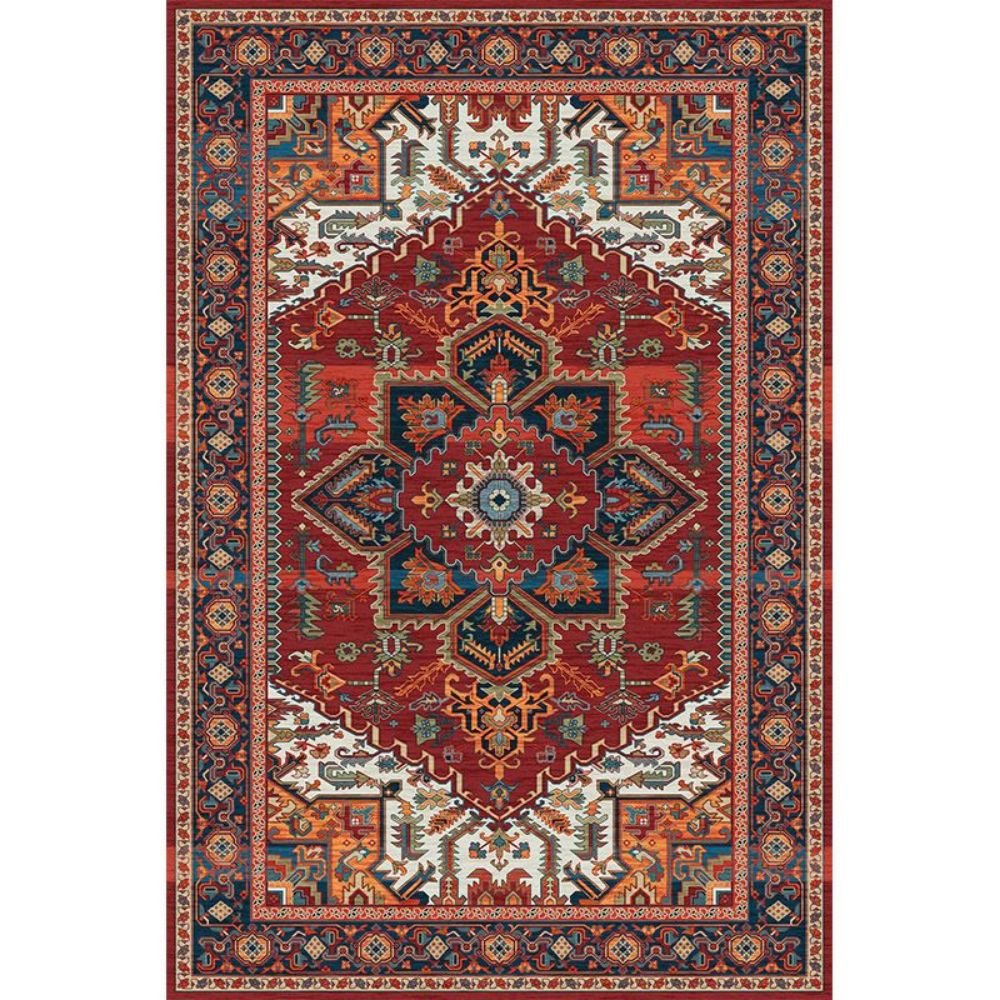빈티지카페트 사계절 거실용 쇼파 빈티지 바닥 야포크-A 80x120CM - 상품 이미지