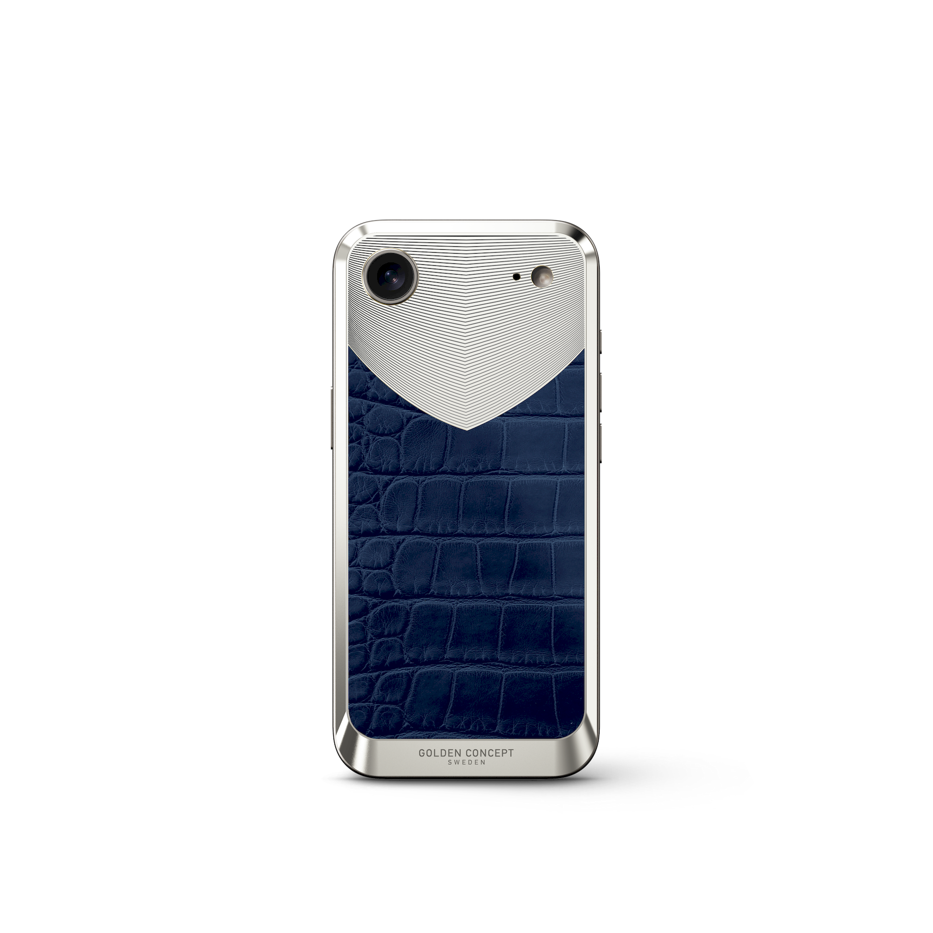 골든컨셉 아이폰17 케이스 - RST17 - Magnetic Shield Alligator Edition - Matte Blue - 상세 이미지 4
