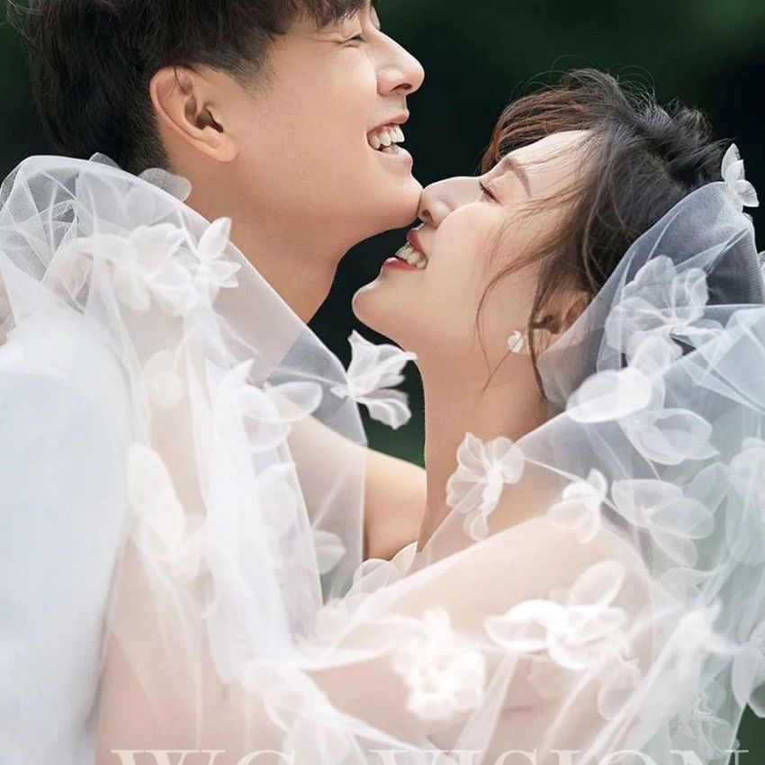 웨딩 신부 꽃 페어리 소프트 베일 면사포 액세서리 셀프 - 상세 이미지 4