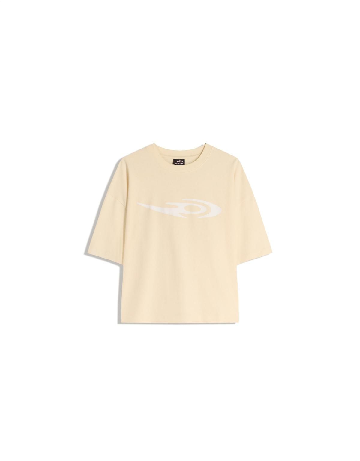버쉬카 아웃 오브 코어 프린트 반팔 티셔츠 7645/187 YELLOW - 상품 이미지