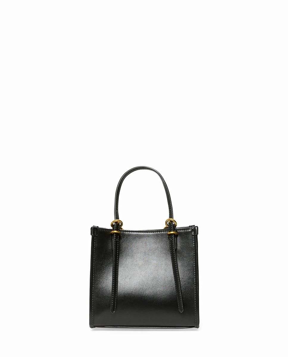 스페라 모던 데일리 스트랩 블랙 미니 토트백 59010208151 NEGRO - 메인 이미지
