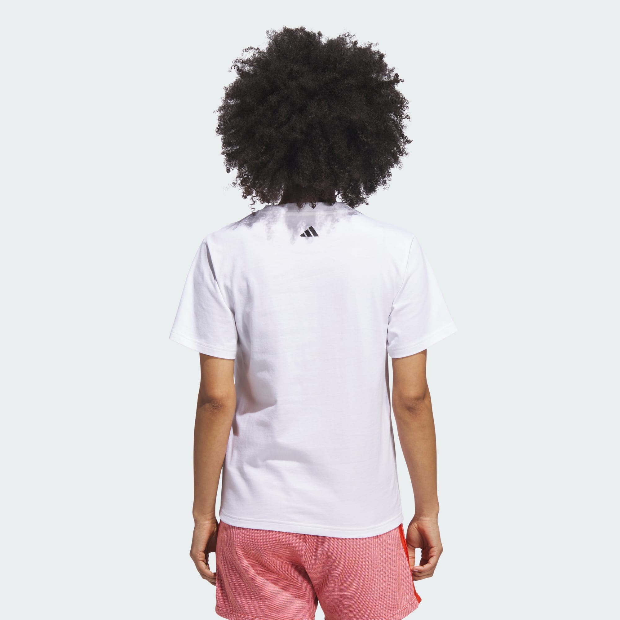 Adidas women Farmers Market Graphic Tee White, S - 상세 이미지 3