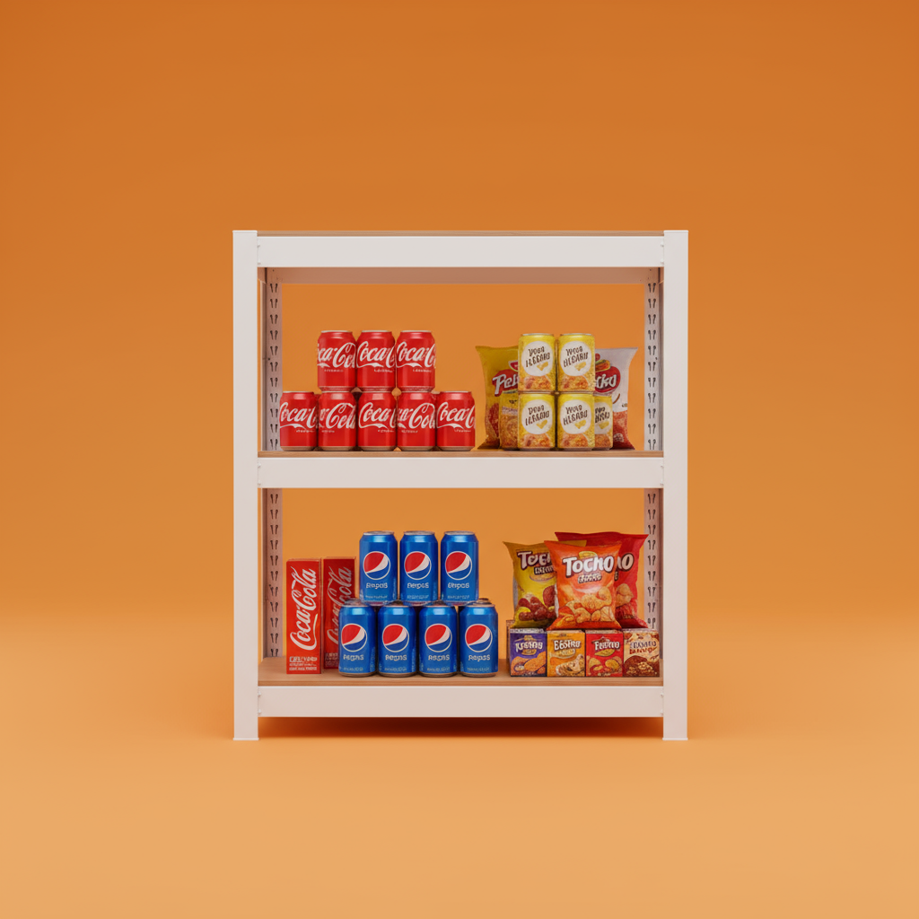 선반 수납선반 다용도 철제 벽 팬트리 선반장 무볼트 랙 홈던트하우스 3단 303075