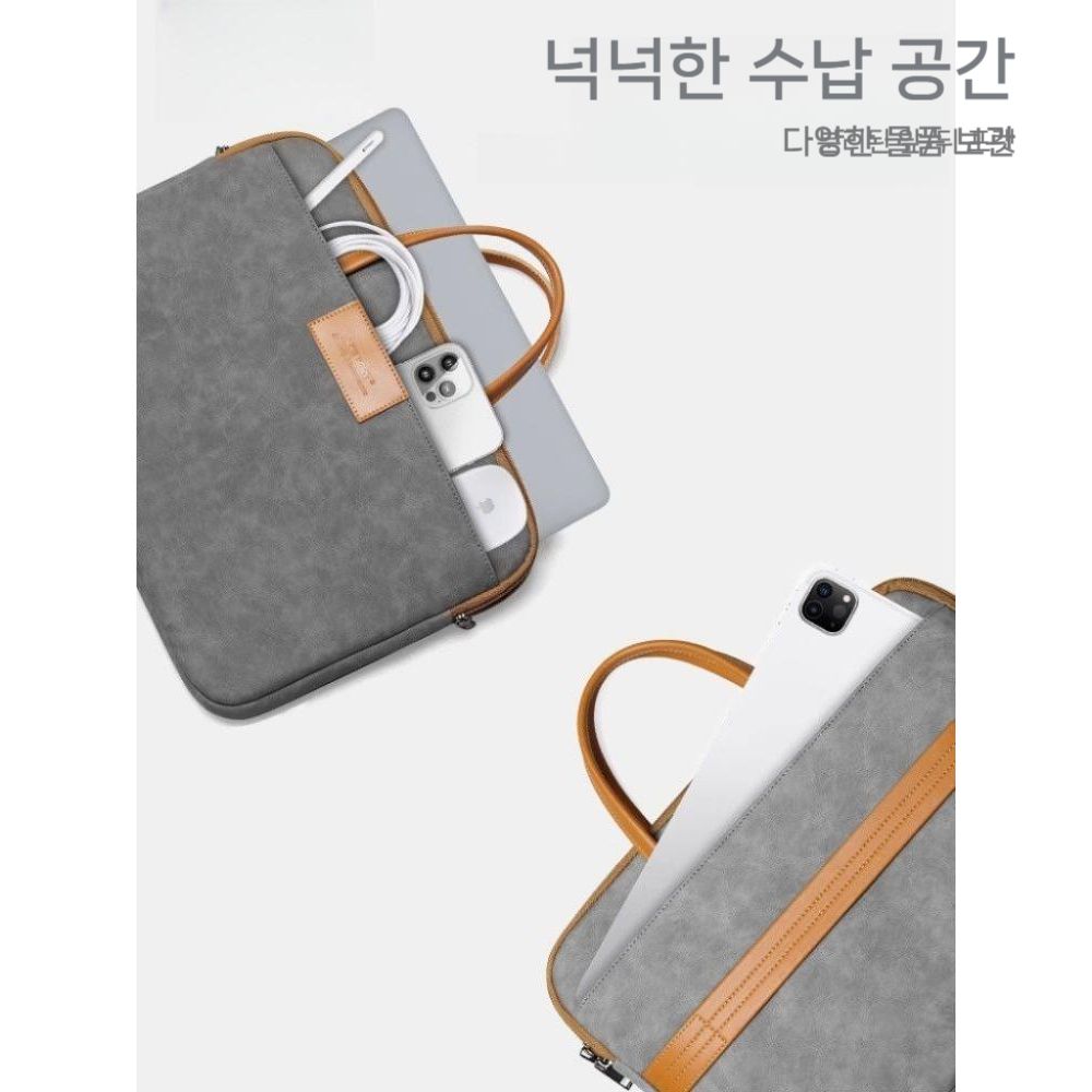 갤럭시탭 s11 울트라 파우치 태블릿 핸드백 휴대용 가방 가죽 핸드백 이미지 6
