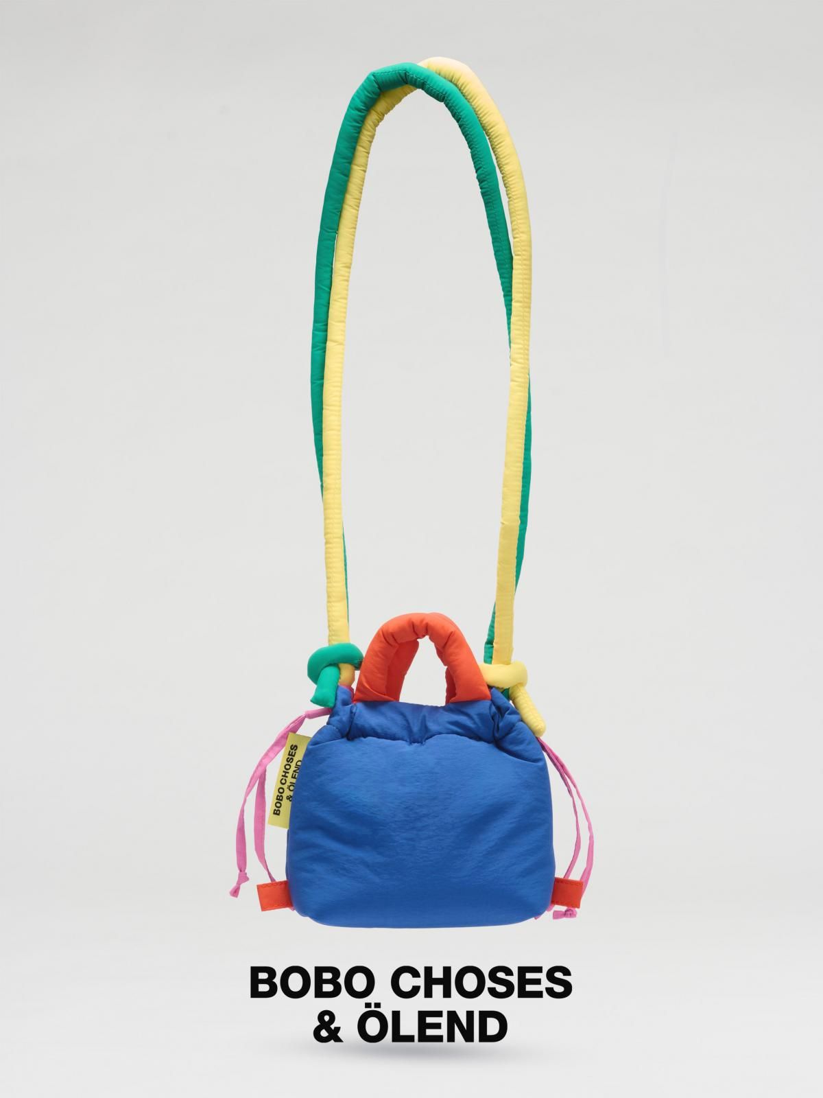 올랜드 멀티컬러 미니 소프트 크로스백 Micro Ona 54620109308239 BOBO CHOSES X OLEND - COLOR BLOCK - 메인 이미지