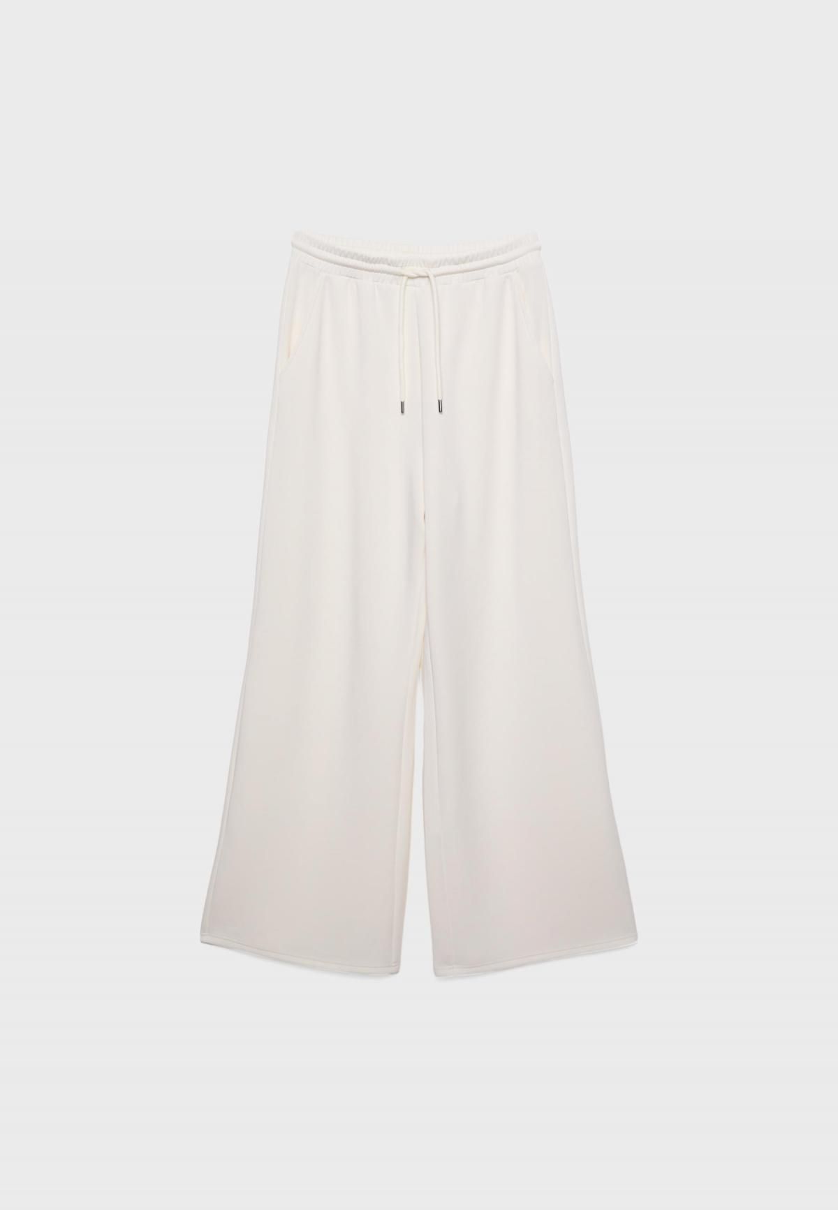 스트라디바리우스 소프트 모달 와이드 팬츠 8737/276 VANILLA - 상세 이미지 2