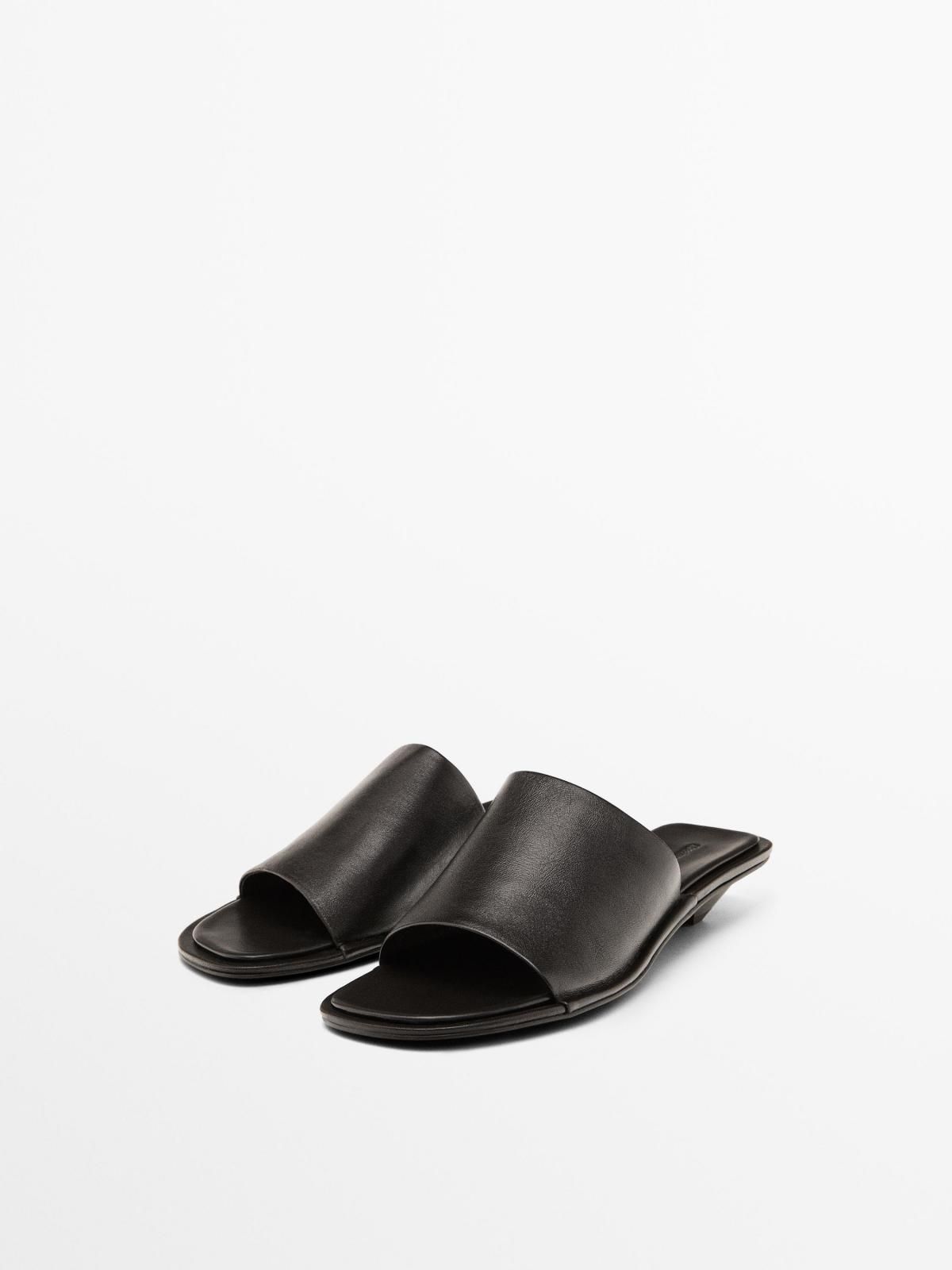 마시모두띠 소프트 슬라이드 힐 샌들 1629/650 BROWN - 상세 이미지 2