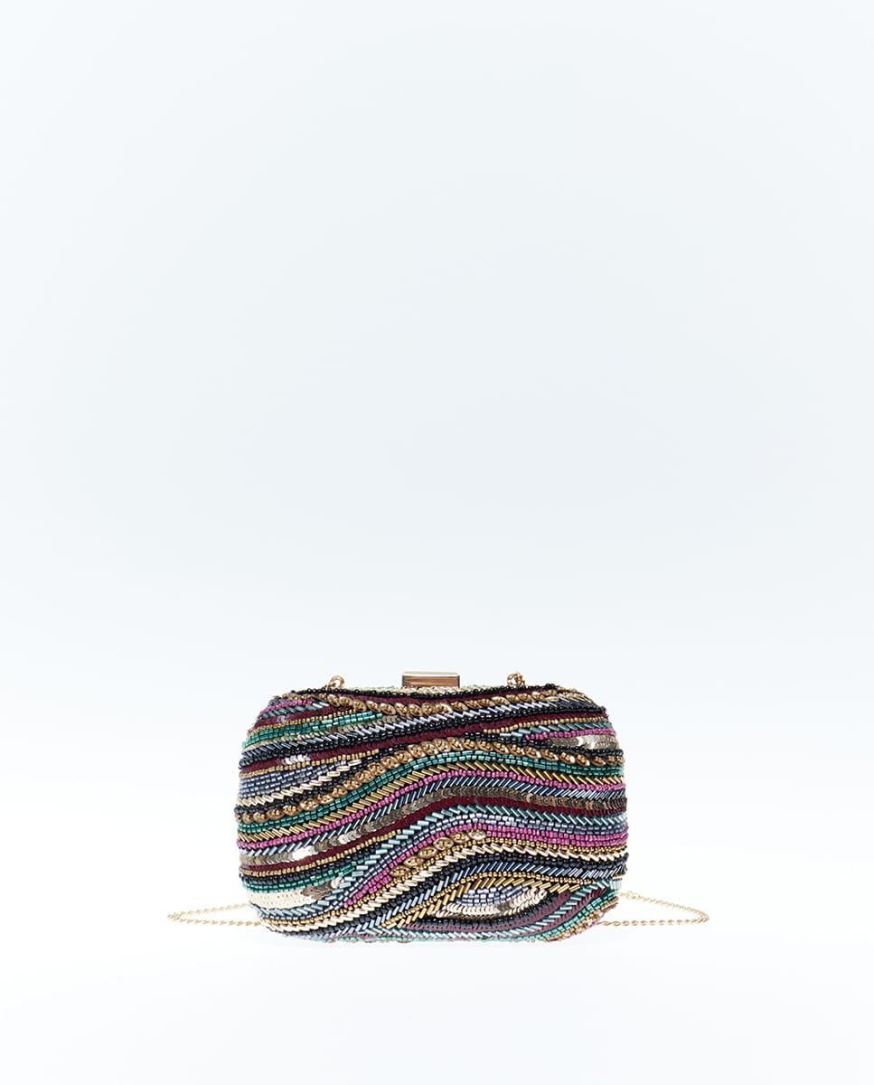 스페라 멀티컬러 비즈 파티 클러치백 59010103170 MULTICOLOR - 메인 이미지
