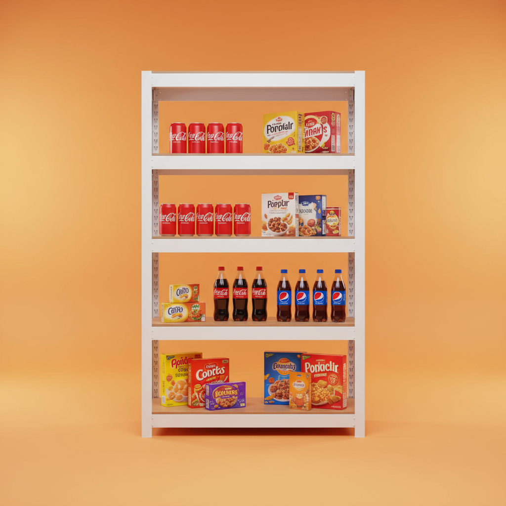 선반 수납선반 다용도 철제 벽 팬트리 선반장 무볼트 랙 홈던트하우스 5단 303090