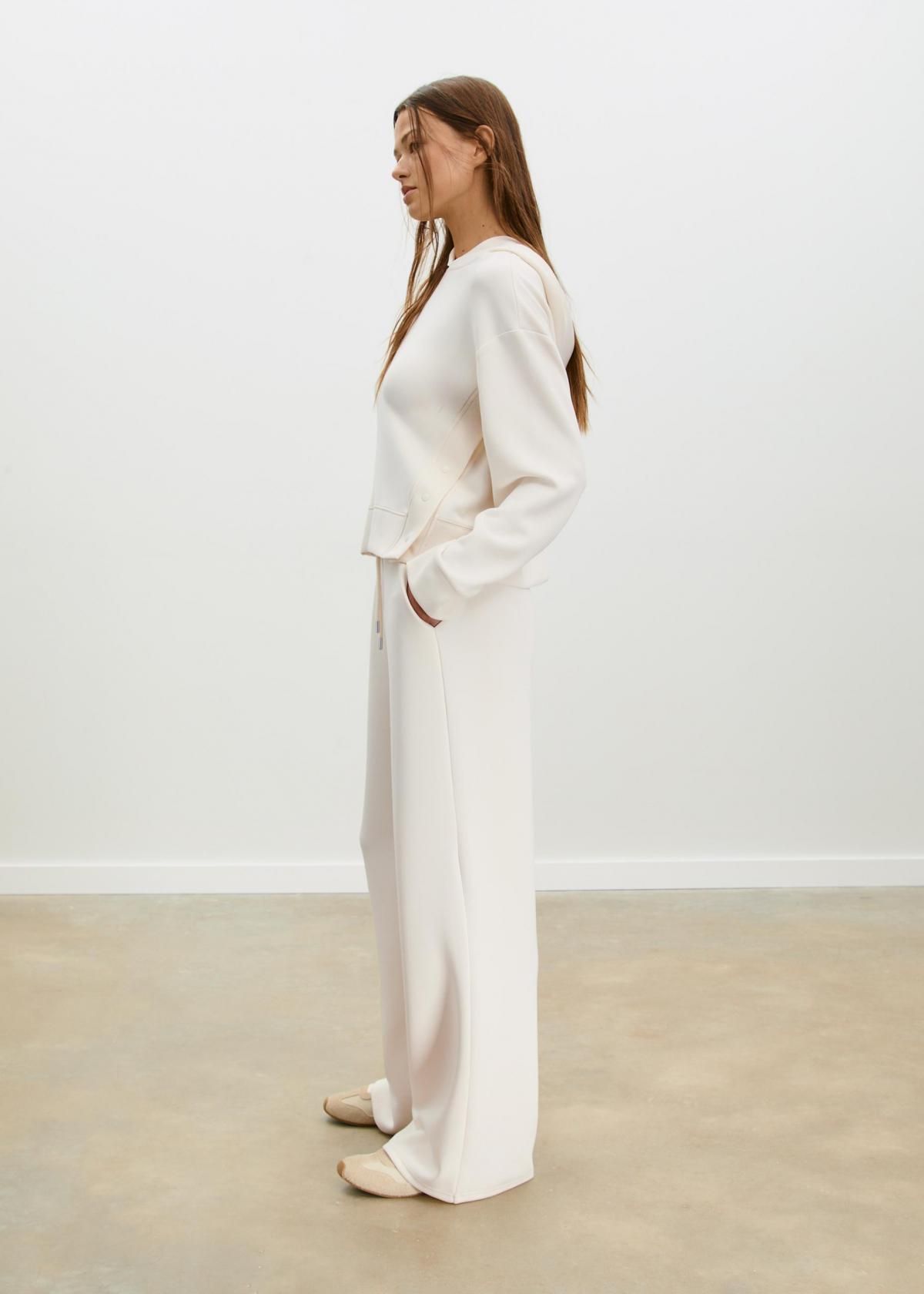 스트라디바리우스 소프트 모달 와이드 팬츠 8737/276 VANILLA - 상세 이미지 5