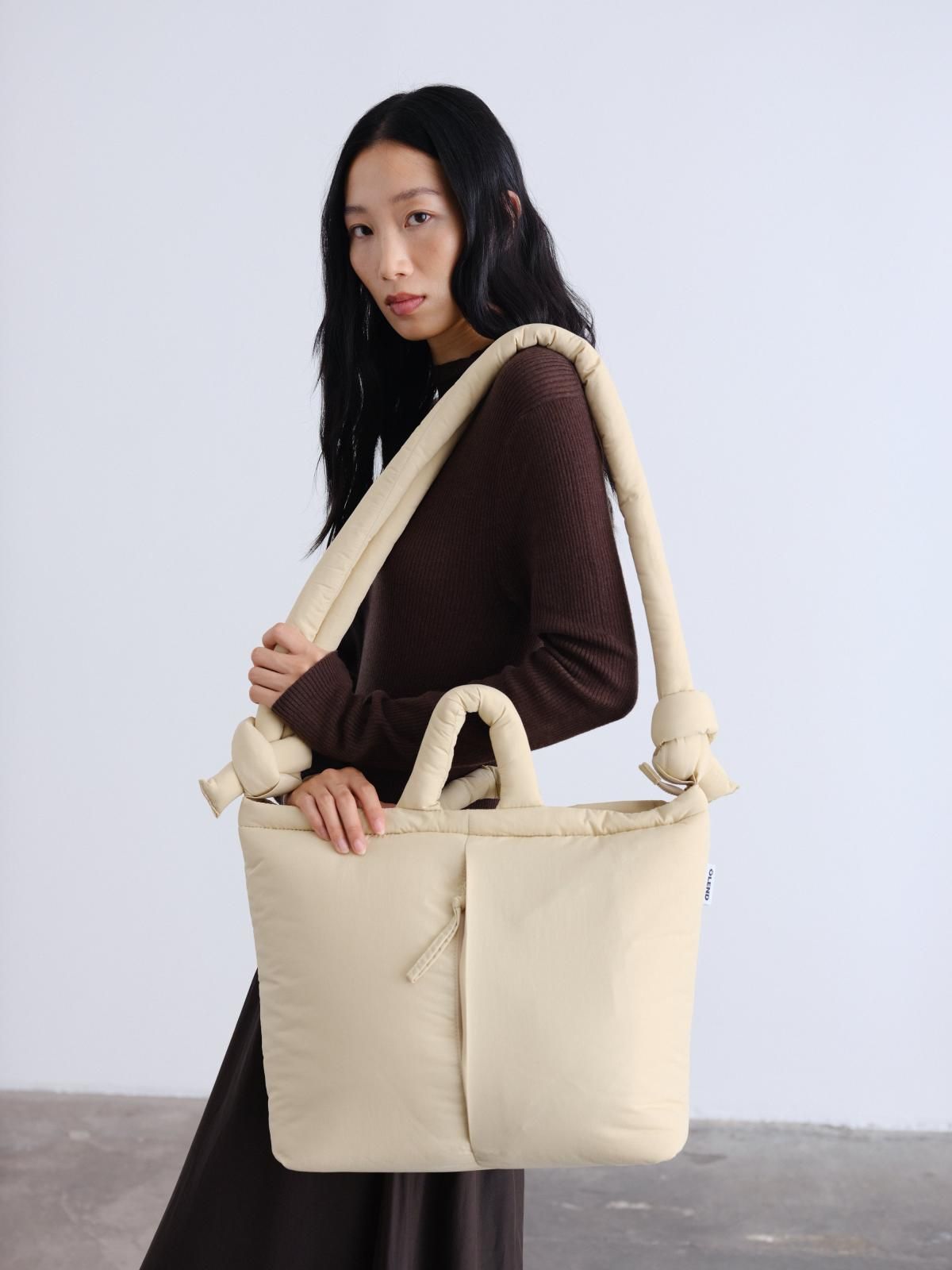 올랜드 리사이클 나일론 오나 프로 소프트 백 55534000406863 BUTTER YELLOW - 상세 이미지 2