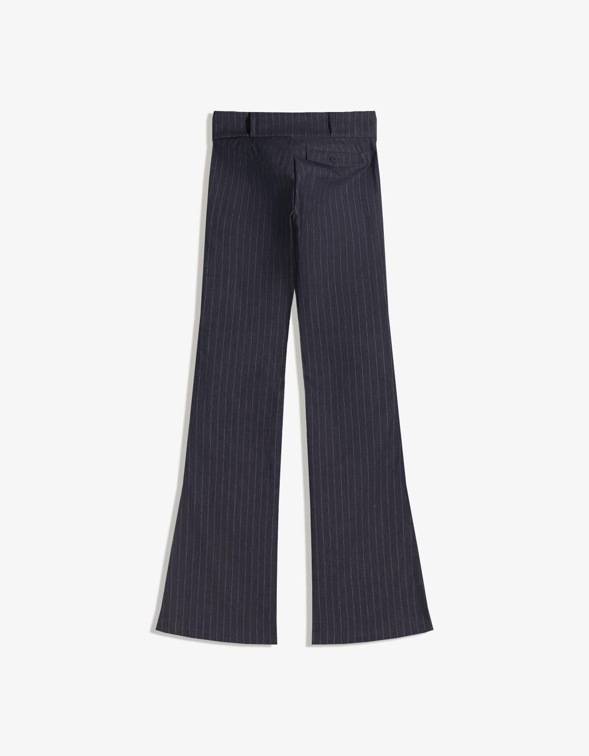 버쉬카 부츠컷 테크니컬 벵갈린 슬랙스 팬츠 5112/741 NAVY - 상세 이미지 5