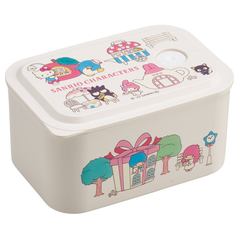 스케이터 산리오 캐릭터즈 cute village 캐릭터 소풍 런치 케이스 S 320ml PL32B - 하카타몰