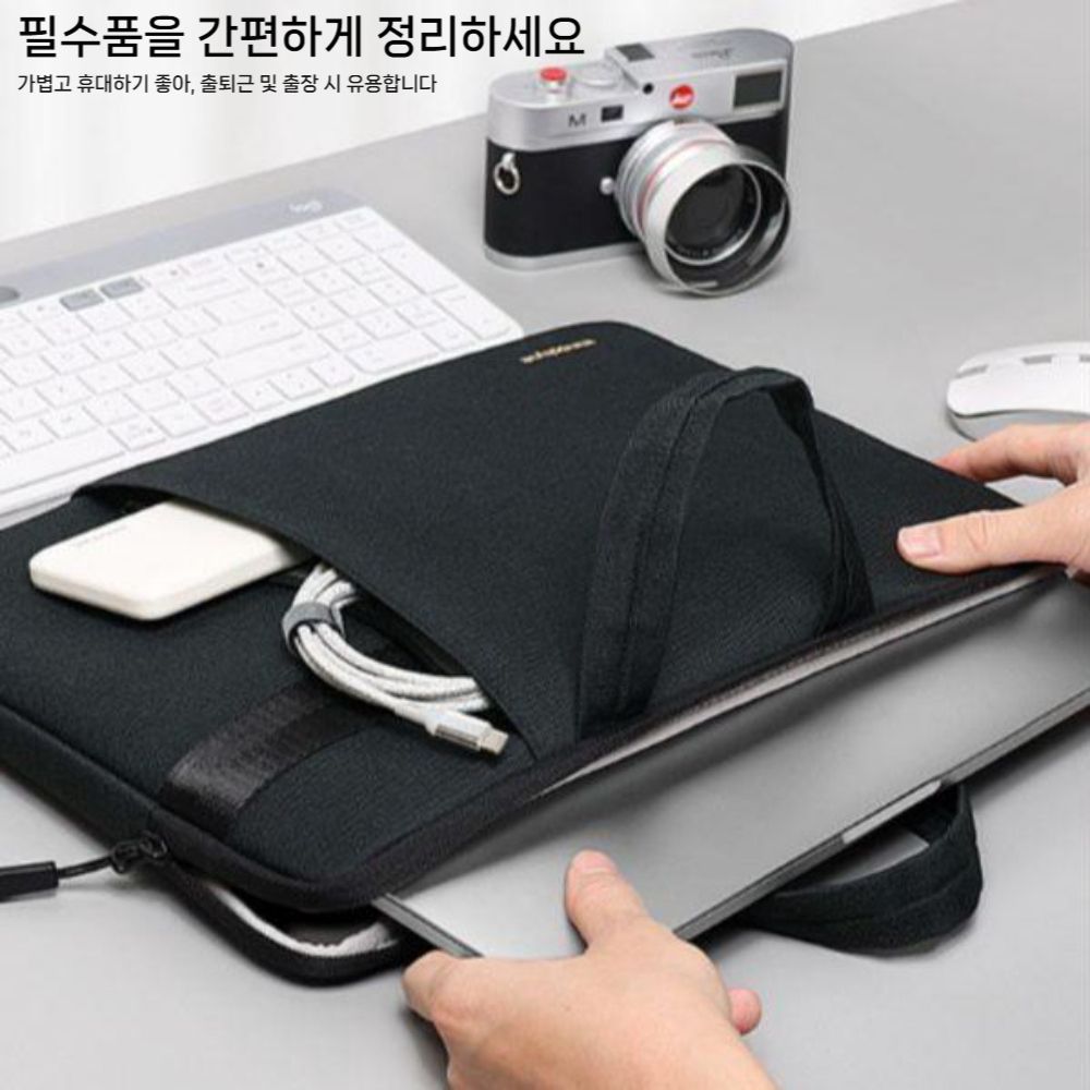 갤럭시탭 s11 울트라 파우치 태블릿 노트북 가방 방수 보호 케이스 대용량 핸드백 - 상세 이미지 5