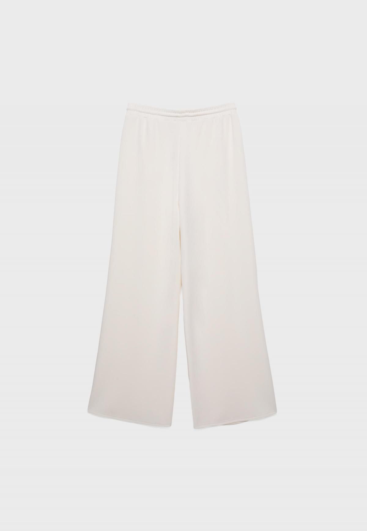 스트라디바리우스 소프트 모달 와이드 팬츠 8737/276 VANILLA - 상세 이미지 4