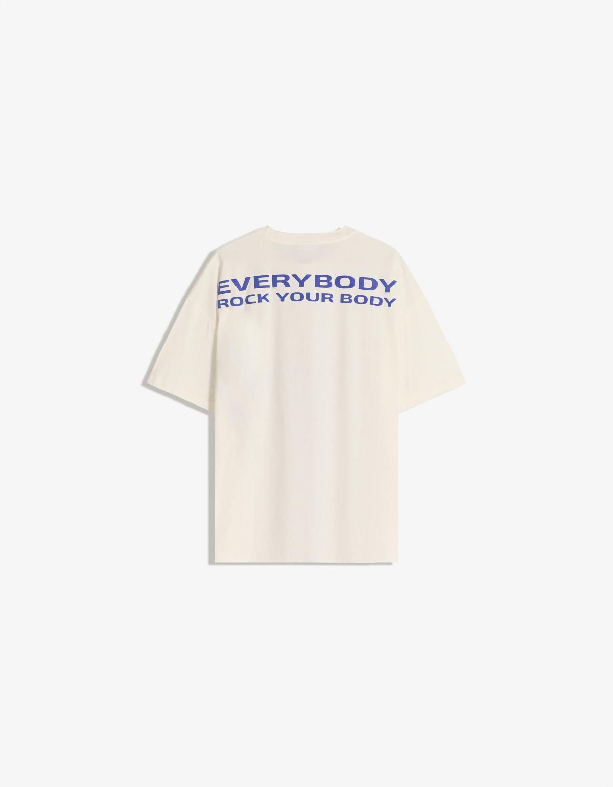 버쉬카 백스트리트 보이즈 프린트 반팔 티셔츠 7649/210 OFF WHITE - 상세 이미지 2