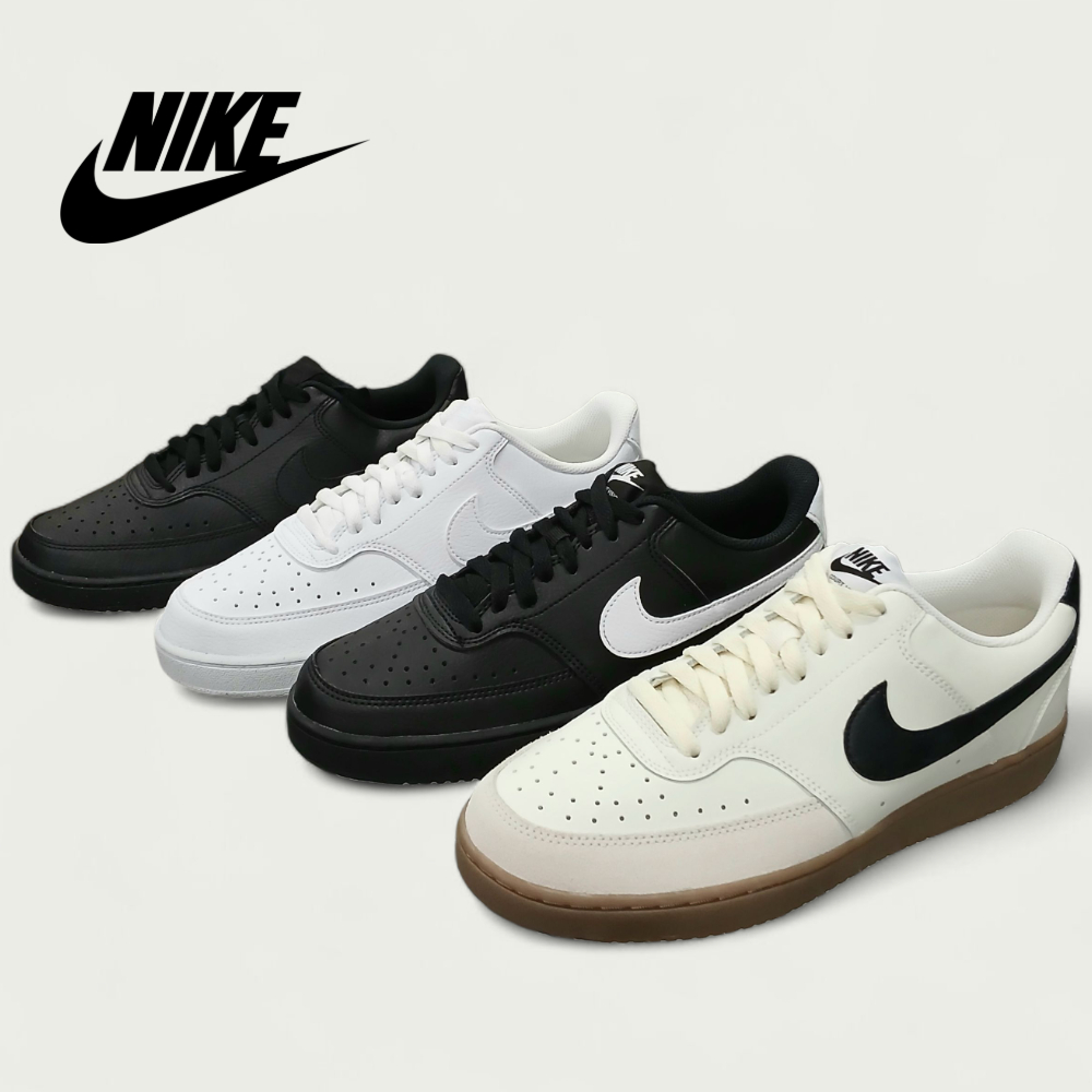 나이키 에어포스 코트비전 로우 화이트 블랙 흰검