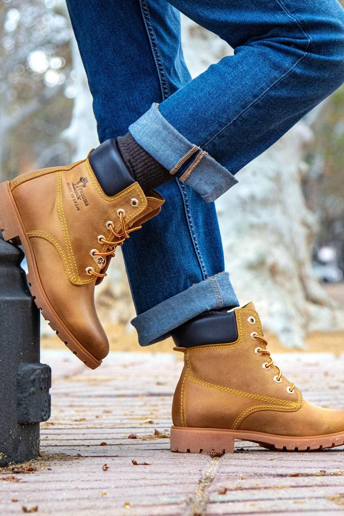 파나마잭 테크니컬 방수 레이스업 앵클부츠 9960954 CAMEL - 상세 이미지 2