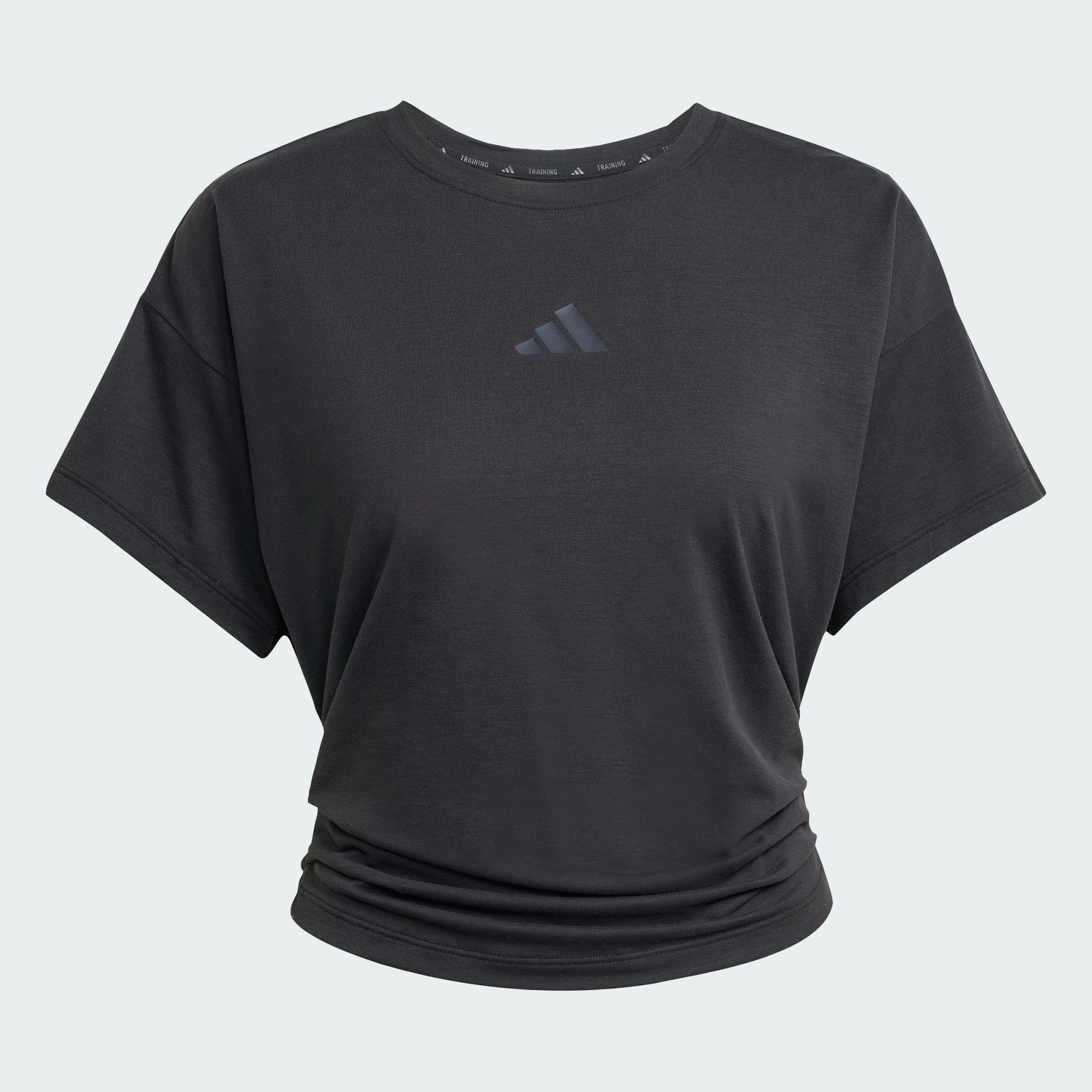 Adidas A Boxy Training Tee Black, XS - 상세 이미지 5