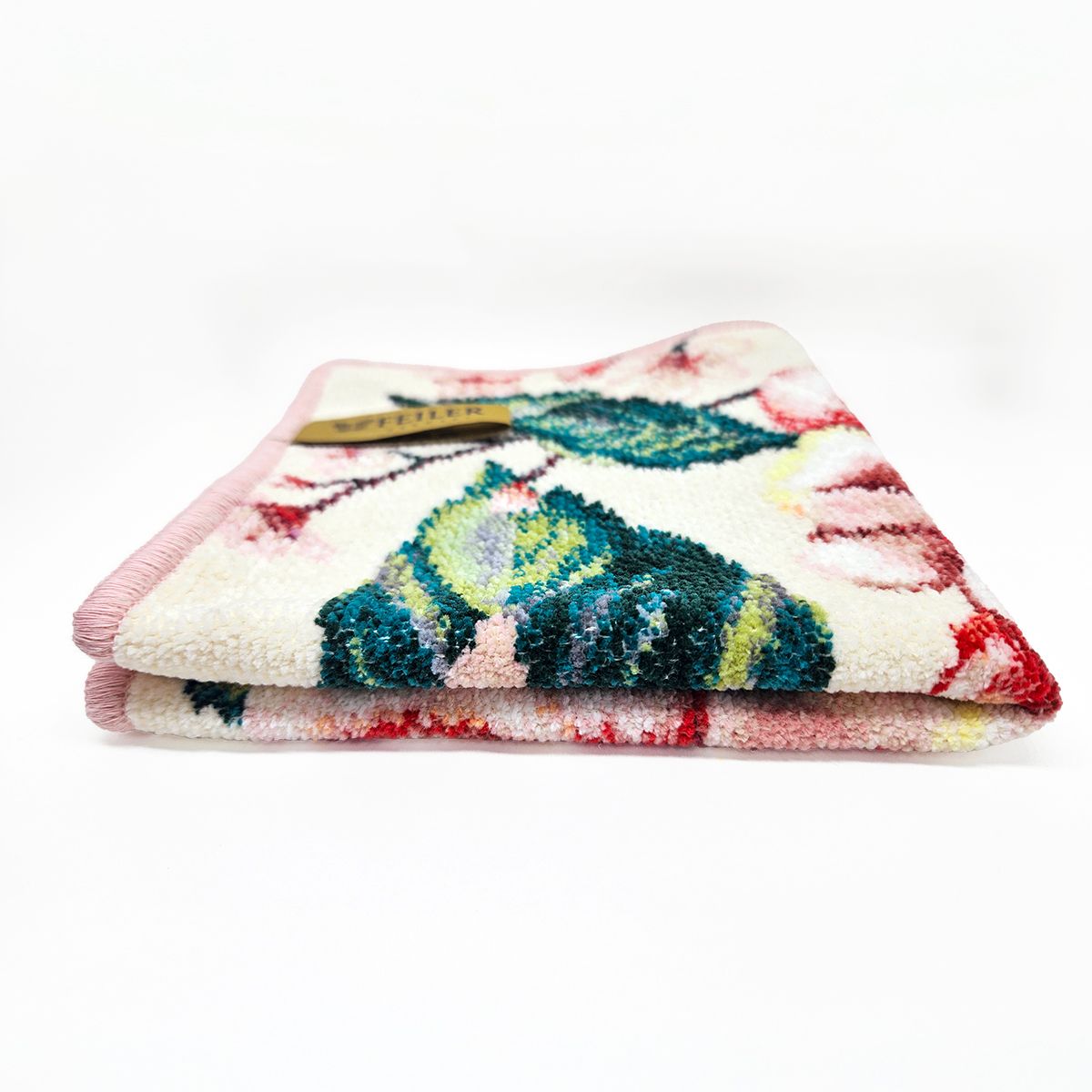 훼이라 에덴 핑크 예쁜 페이스타월 30x30cm 독일직수입 부드럽고 먼지없는 프리미엄손수건 - 상세 이미지 4