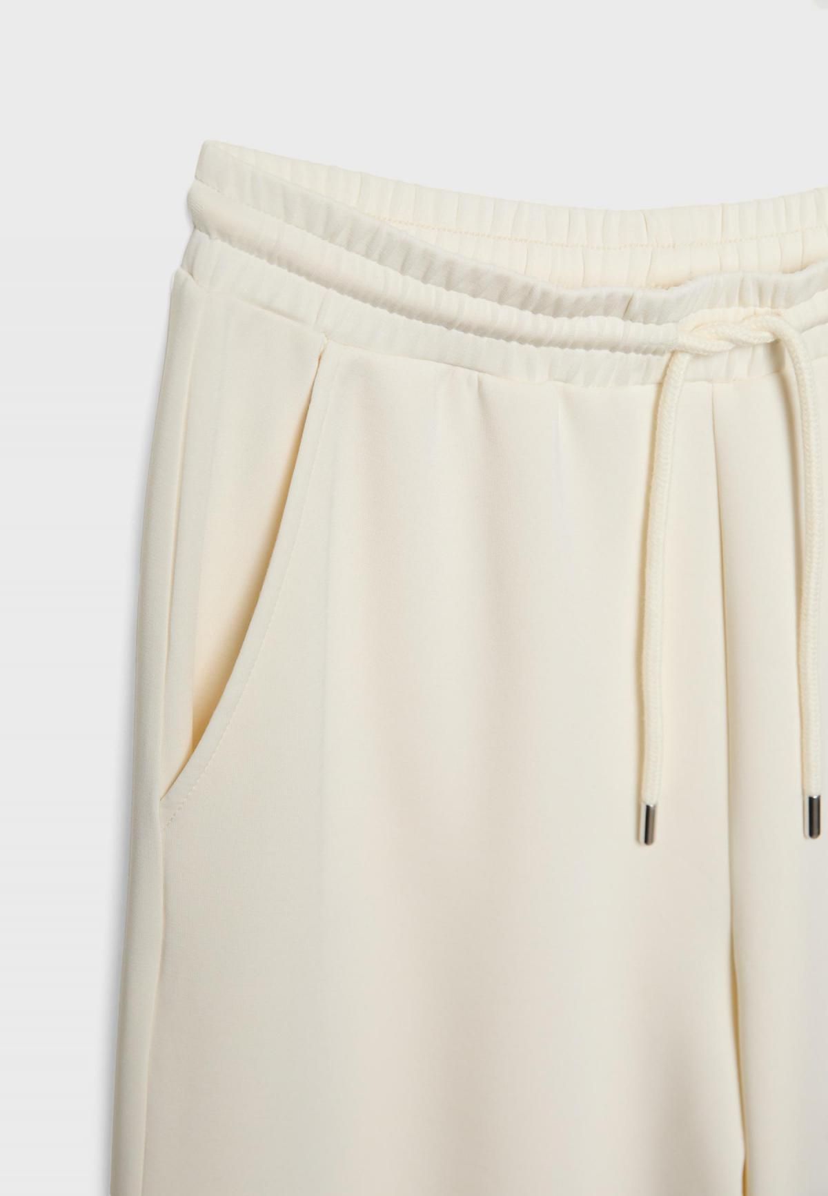 스트라디바리우스 소프트 모달 와이드 팬츠 8737/276 VANILLA - 상세 이미지 3