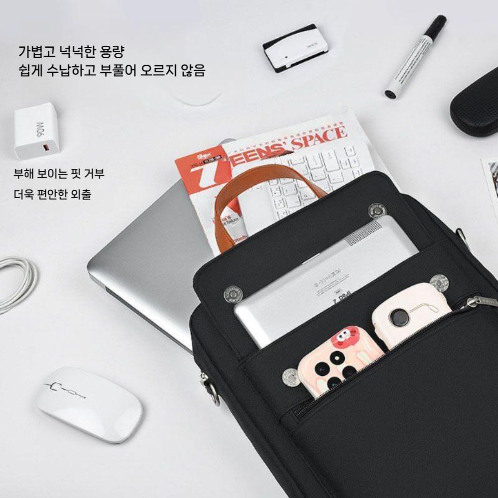 갤럭시탭 s11 울트라 파우치 태블릿 가방 휴대용 노트북 가방 - 상세 이미지 4
