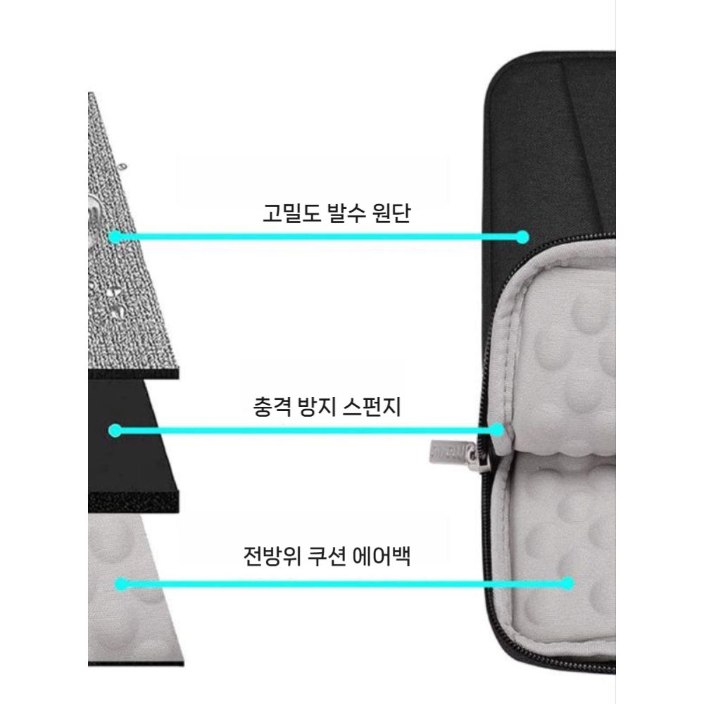 갤럭시탭 s11 울트라 파우치 태블릿 노트북 가방 에어백 손가방 - 상세 이미지 2