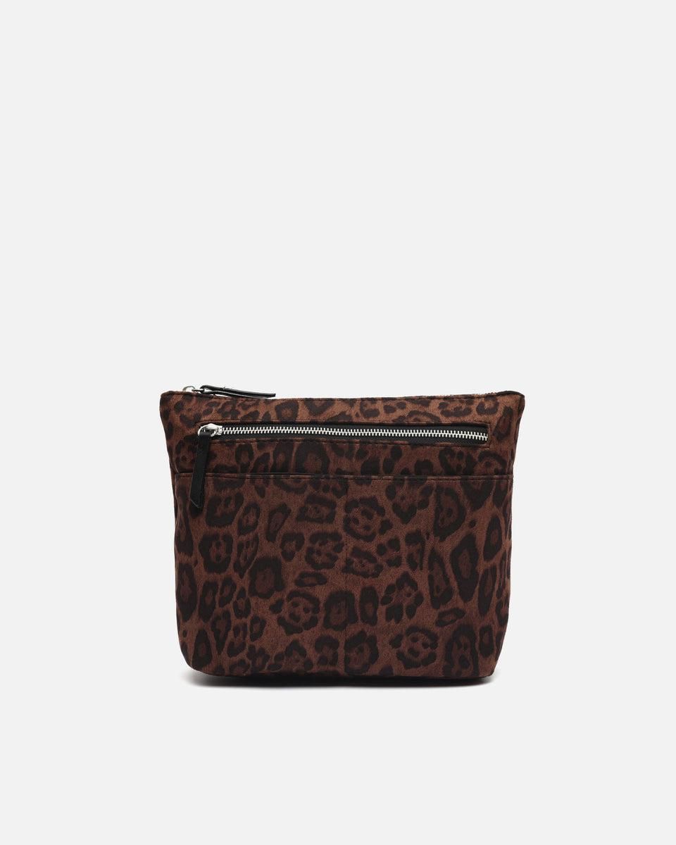 미사코 애니멀 프린트 멀티 파우치 Jasumin-5100422133012 MARRON - 상품 이미지