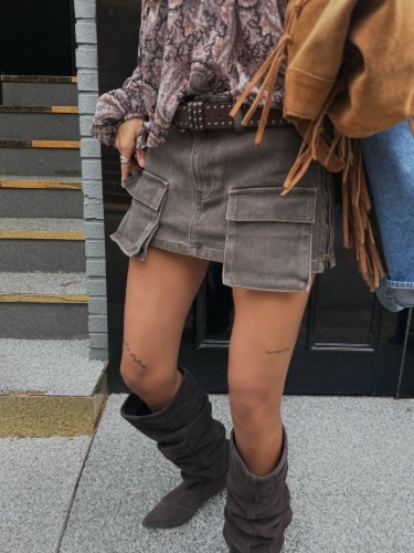 카고러프미니치마바지 - 상품 이미지