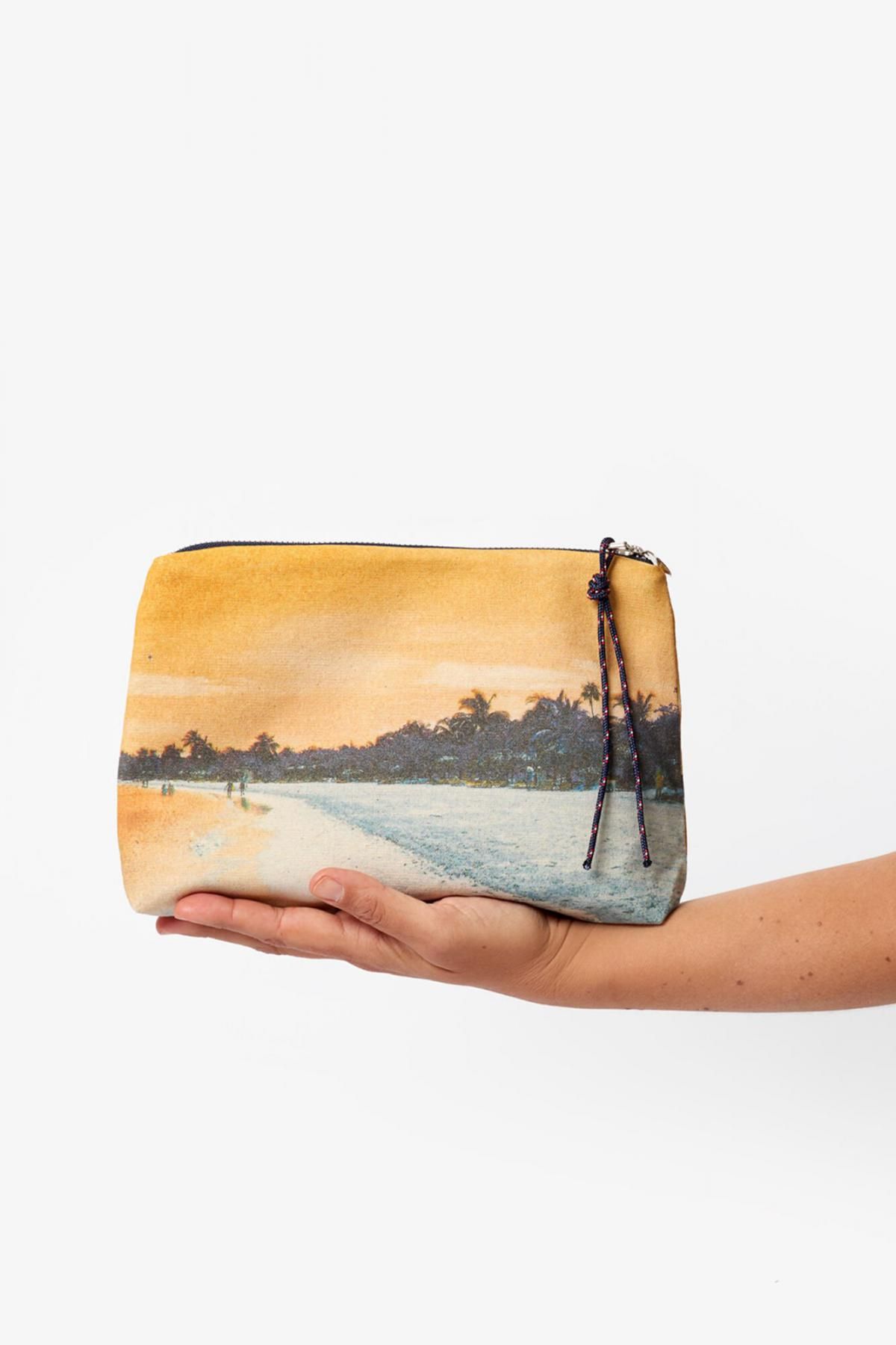 주비 트래블 무드 캔버스 클러치백 Bolso midi varadero 5510663 ESTAMPADO AMARILLO - 상세 이미지 2
