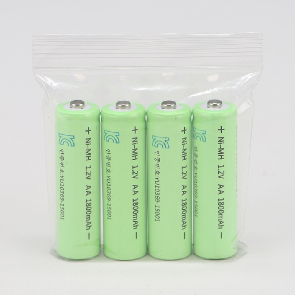 LED 태양광 정원등 Ni-Mh AA 충전지 1800mAh 니켈수소 배터리 - 상세 이미지 2