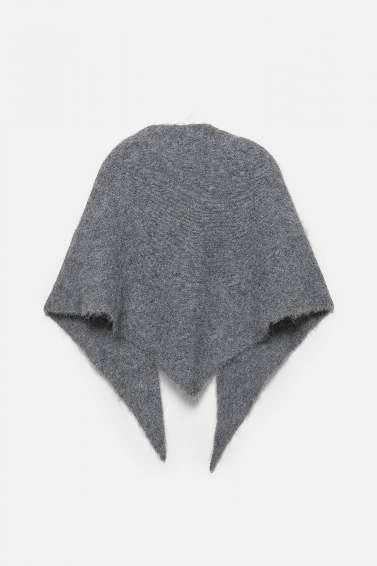 풀앤베어 소프트터치 트라이앵글 케이프 머플러 7940/320 ANTHRACITE GREY - 상세 이미지 4
