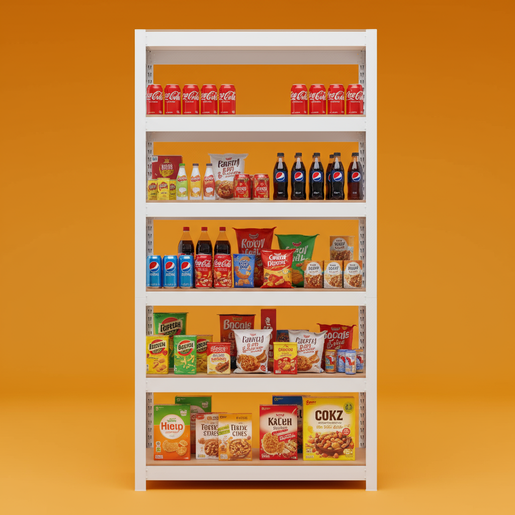 선반 수납선반 다용도 철제 벽 팬트리 선반장 무볼트 랙 홈던트하우스 6단 303075