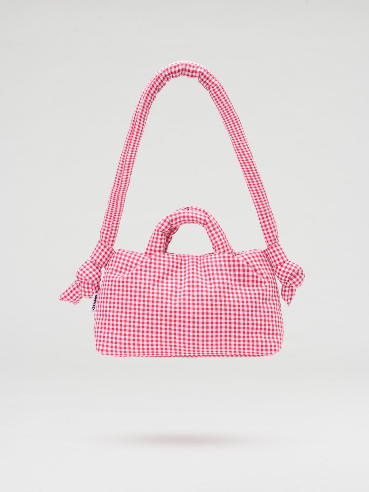 올랜드 체크 소프트 미니백 MiniOna 54713204572495 VICHY RED - 상품 이미지