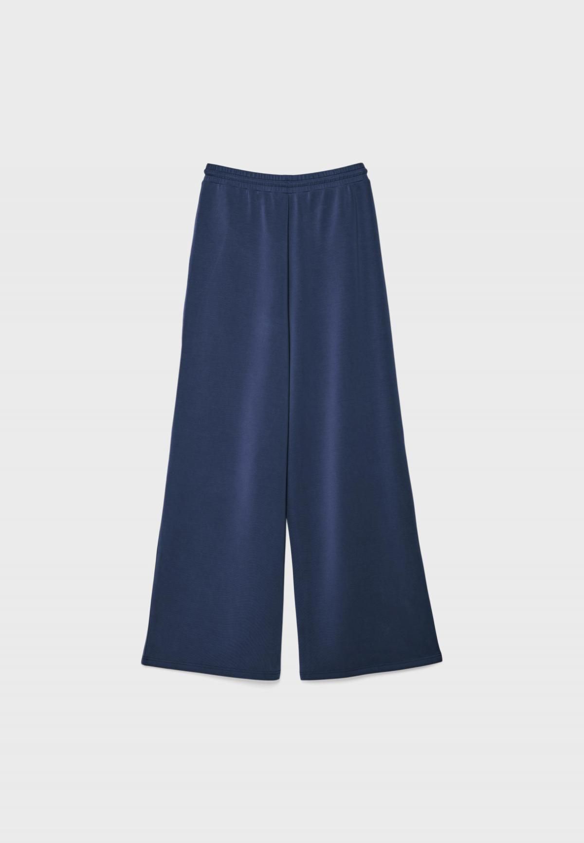 스트라디바리우스 소프트터치 모달 와이드 팔라초 팬츠 8737/276 DARK BLUE - 상세 이미지 3
